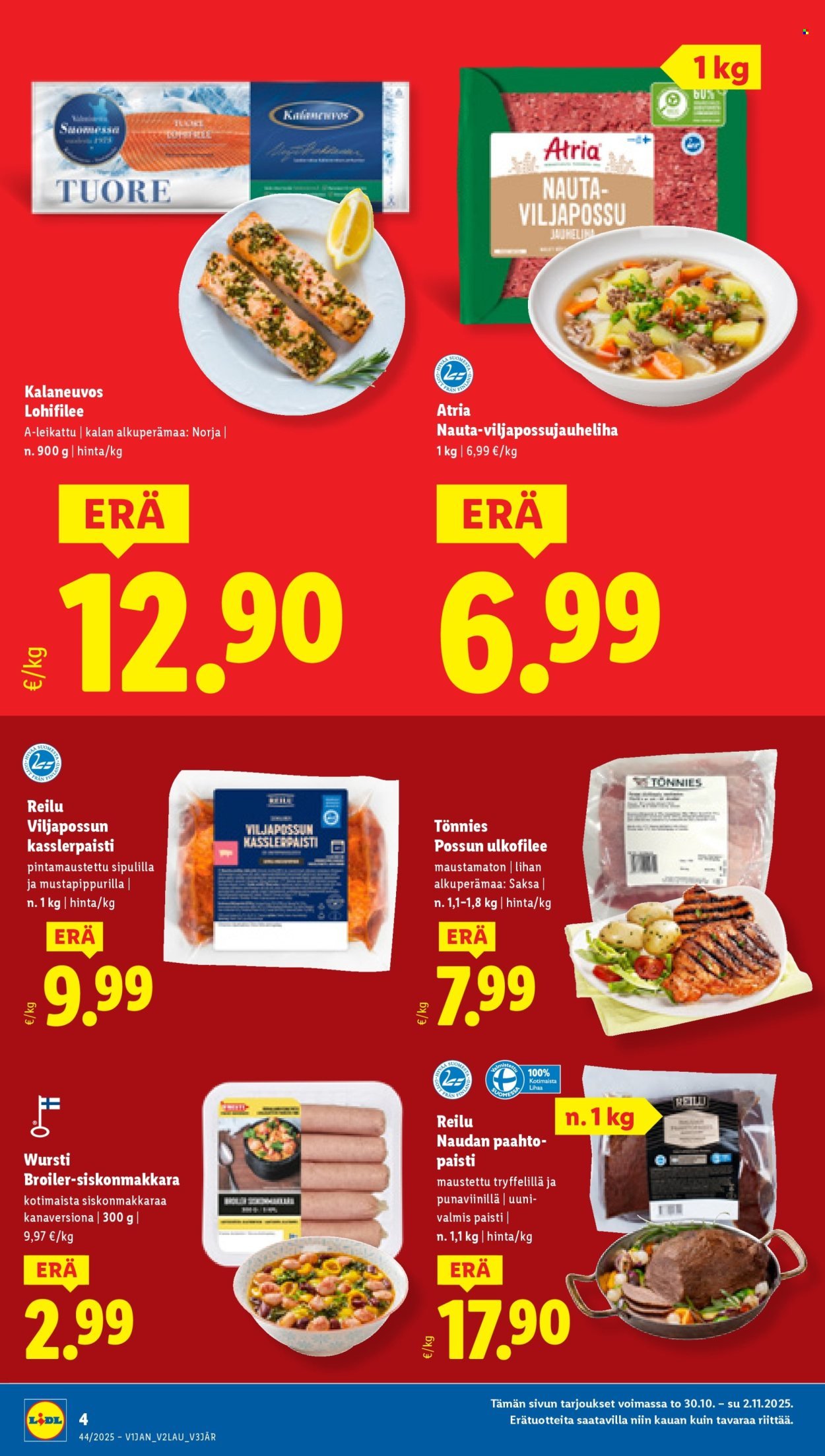 LIDL tarjoukset - Alkaen TO 30.10.2025 (2025-10-30 - 2025-11-05)