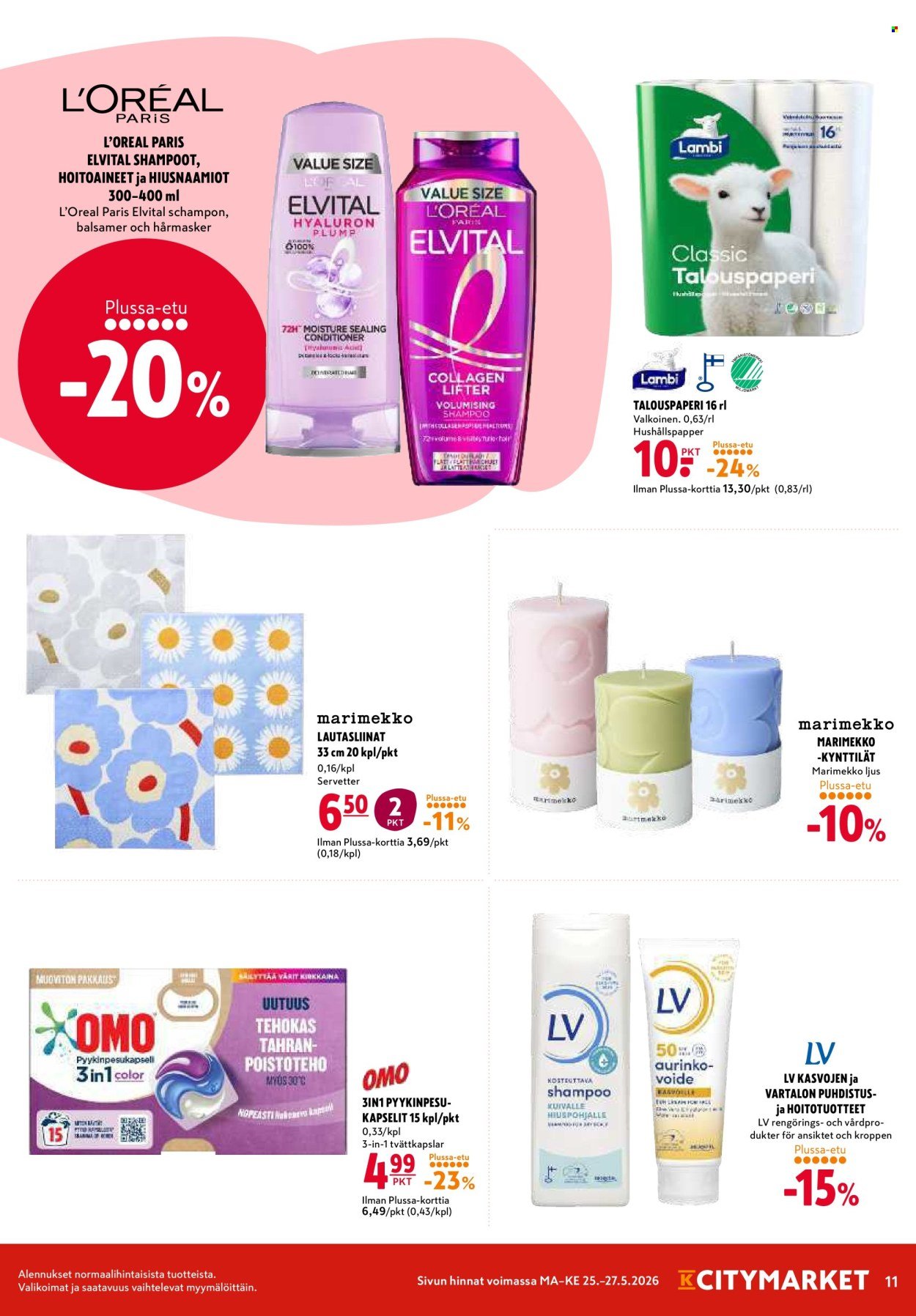 K-CITYMARKET tarjoukset - Alkaen MA 25.5.2026