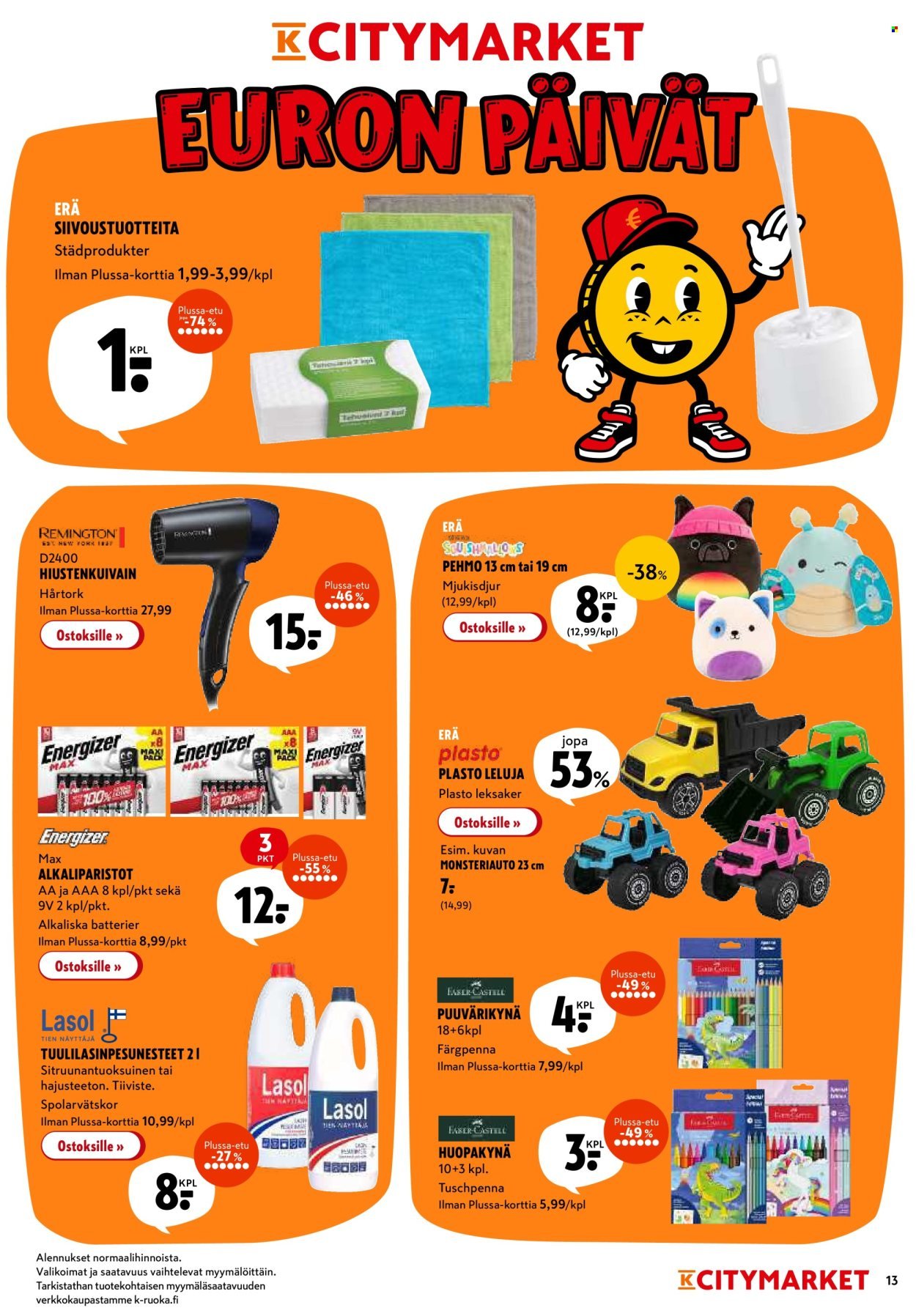 K-CITYMARKET tarjoukset - Alkaen MA 25.8.2025 (2025-08-25 - 2025-08-31)