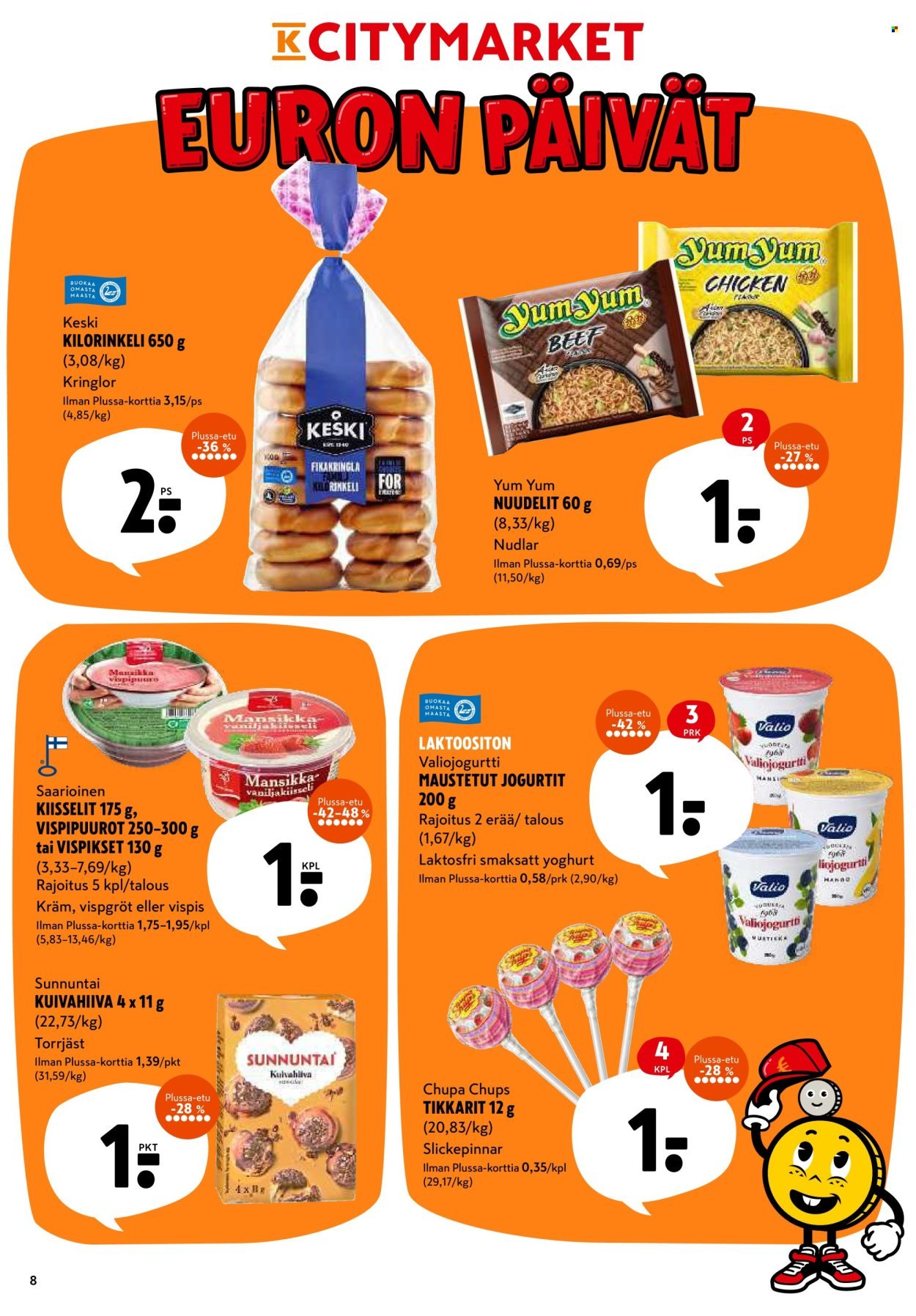 K-CITYMARKET tarjoukset - Alkaen MA 25.8.2025 (2025-08-25 - 2025-08-31)