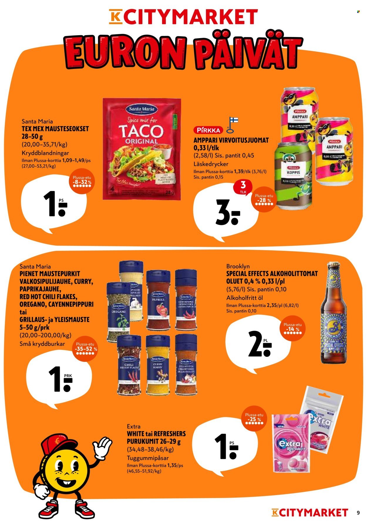 K-CITYMARKET tarjoukset - Alkaen MA 25.8.2025 (2025-08-25 - 2025-08-31)