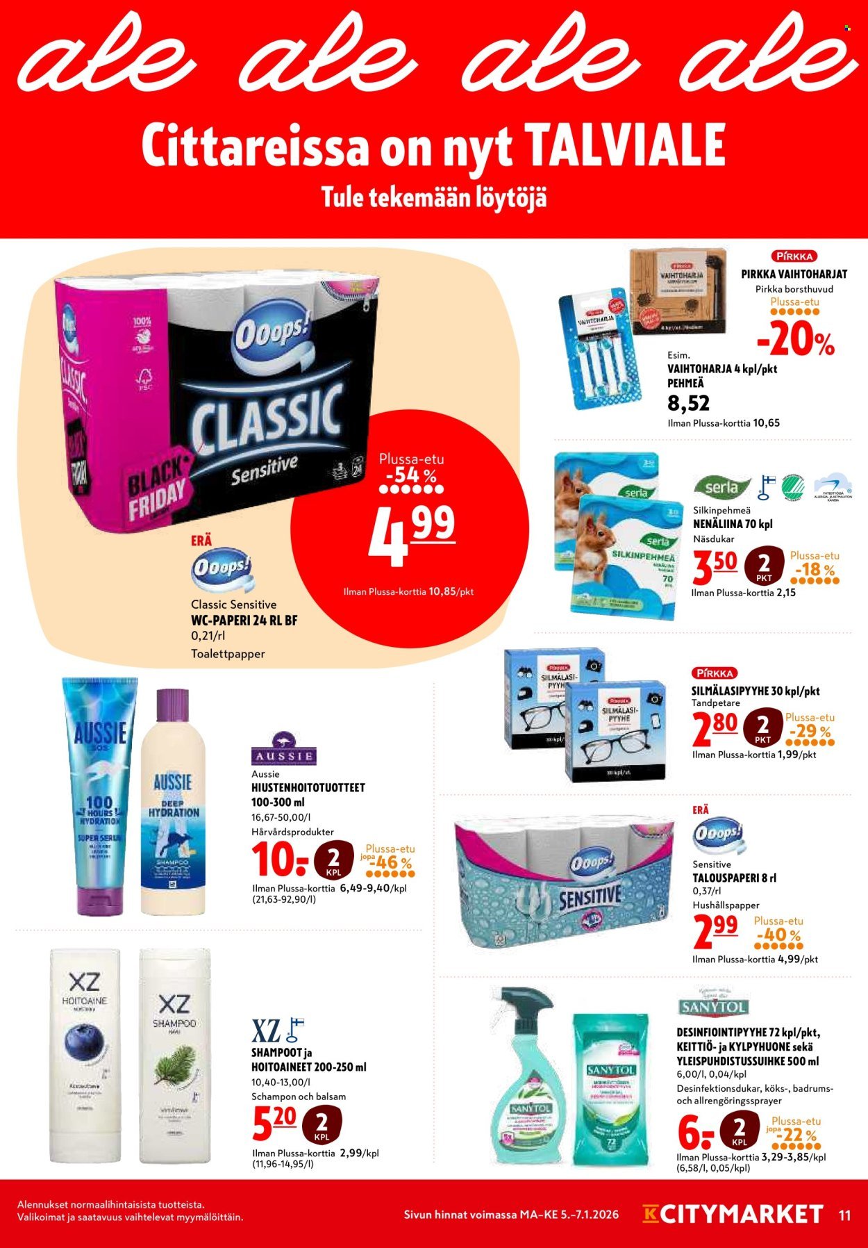 K-CITYMARKET tarjoukset - Alkaen MA 5.1.2026