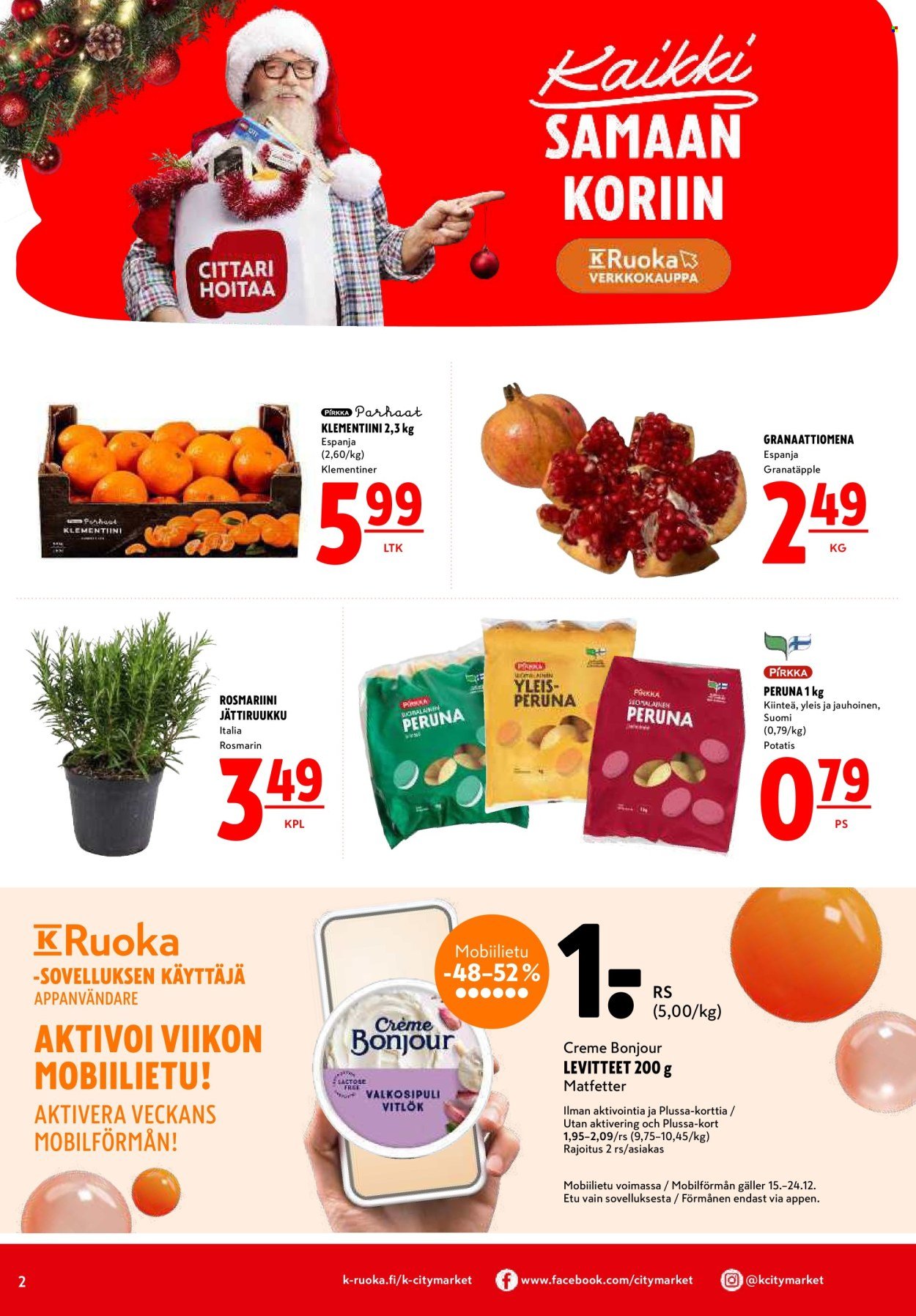 K-CITYMARKET tarjoukset - Alkaen TO 18.12.2025