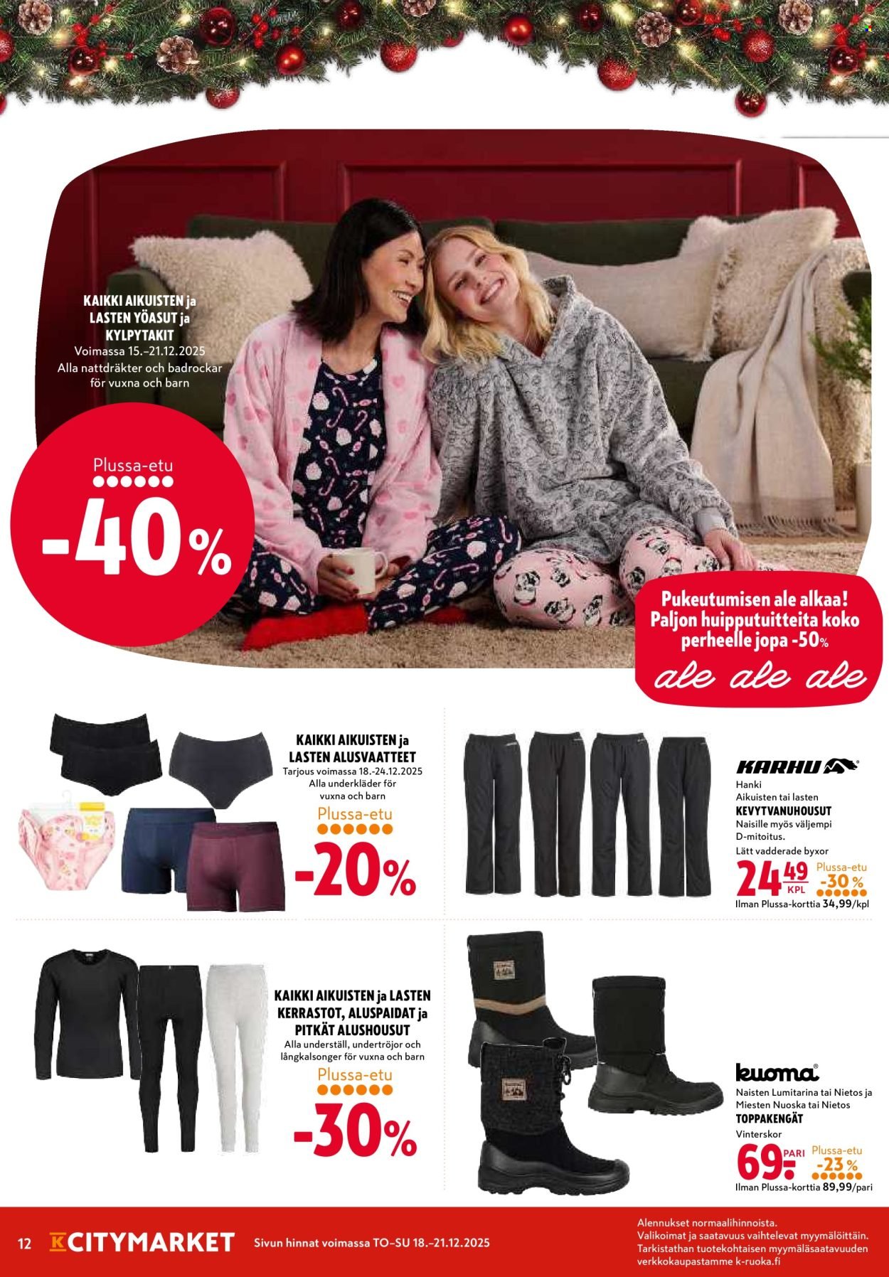 K-CITYMARKET tarjoukset - Alkaen TO 18.12.2025