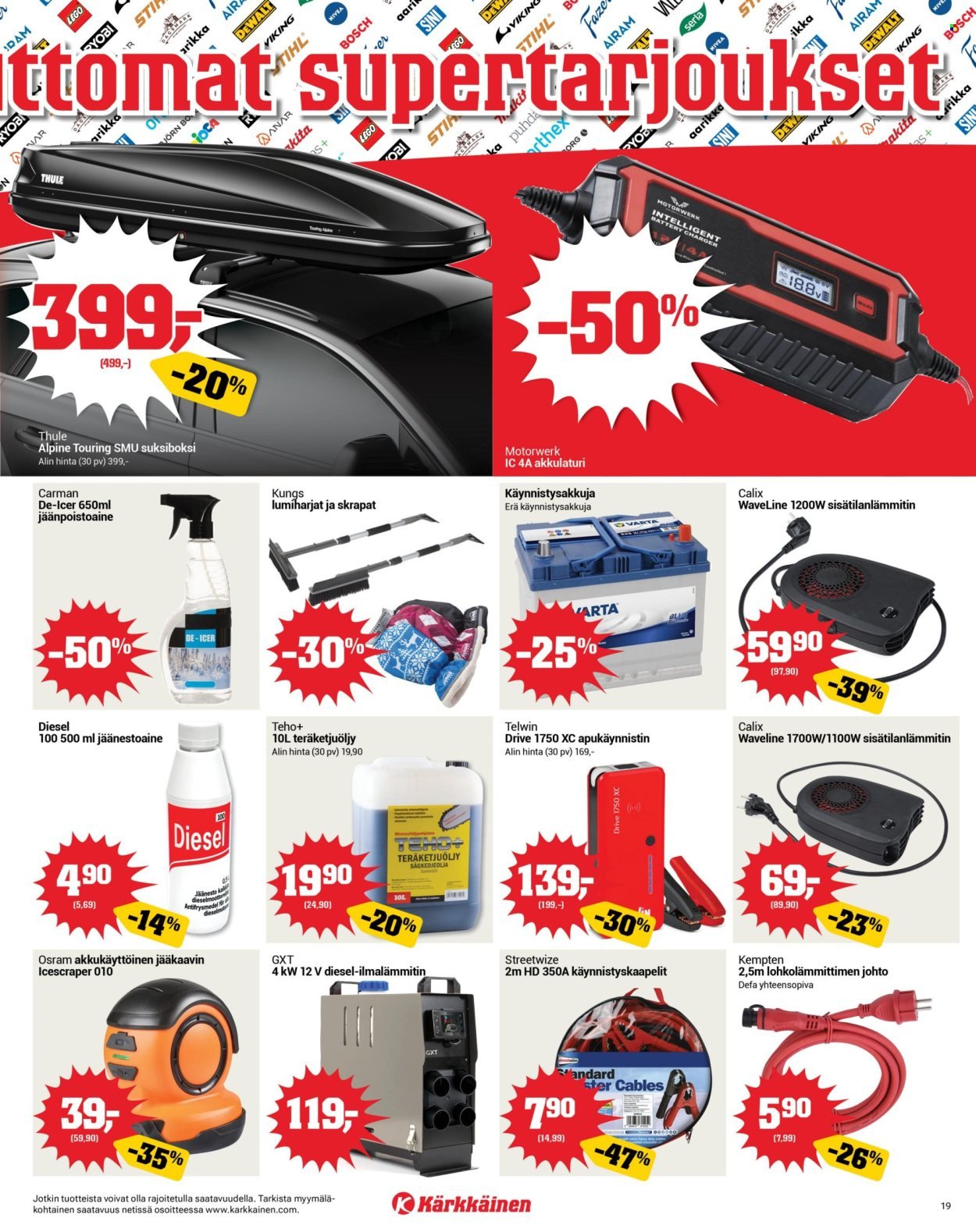 KÄRKKÄINEN tarjoukset - Viikko # 10 Maaliskuu 2026