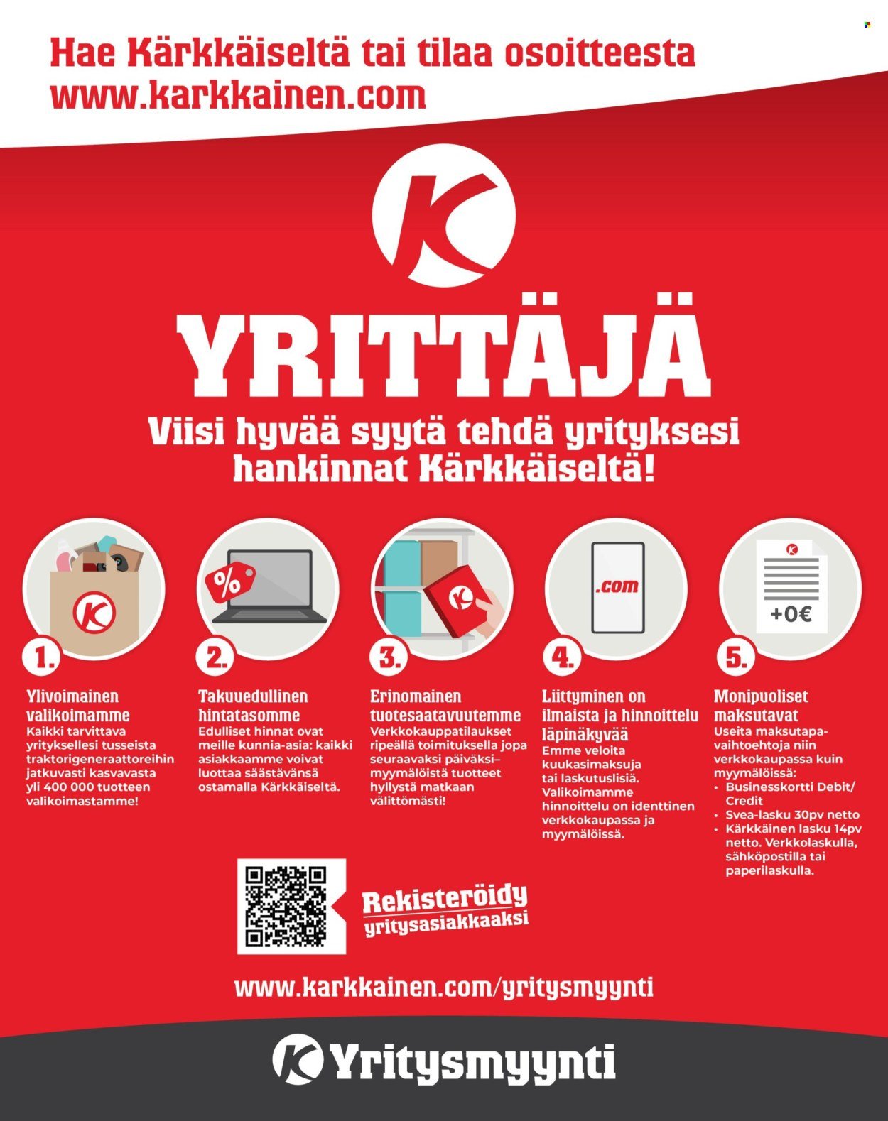 KÄRKKÄINEN tarjoukset - Viikko # 10 Maaliskuu 2026