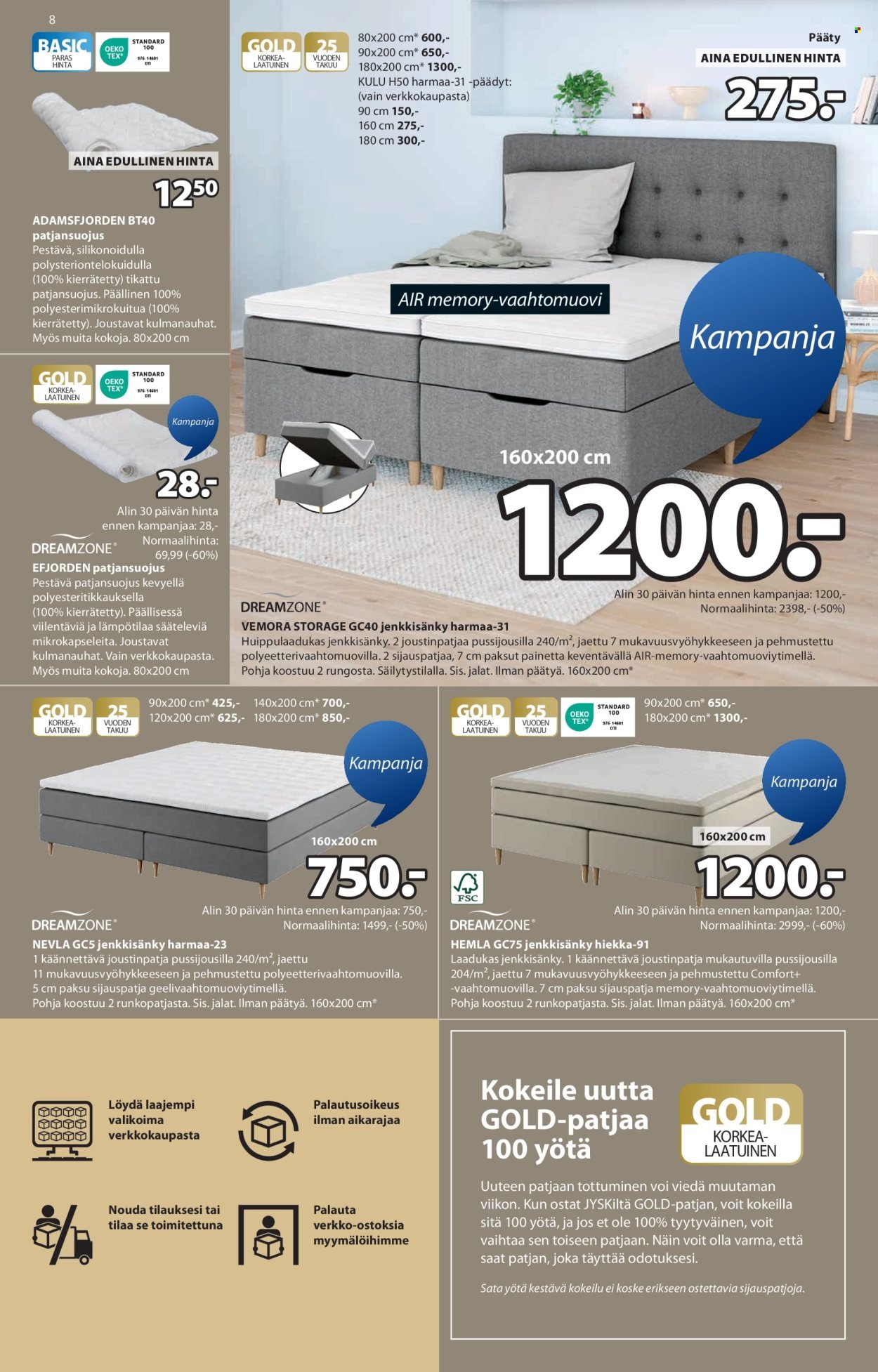 JYSK tarjoukset - Viikon tarjoukset (2025-10-09 - 2025-10-22)