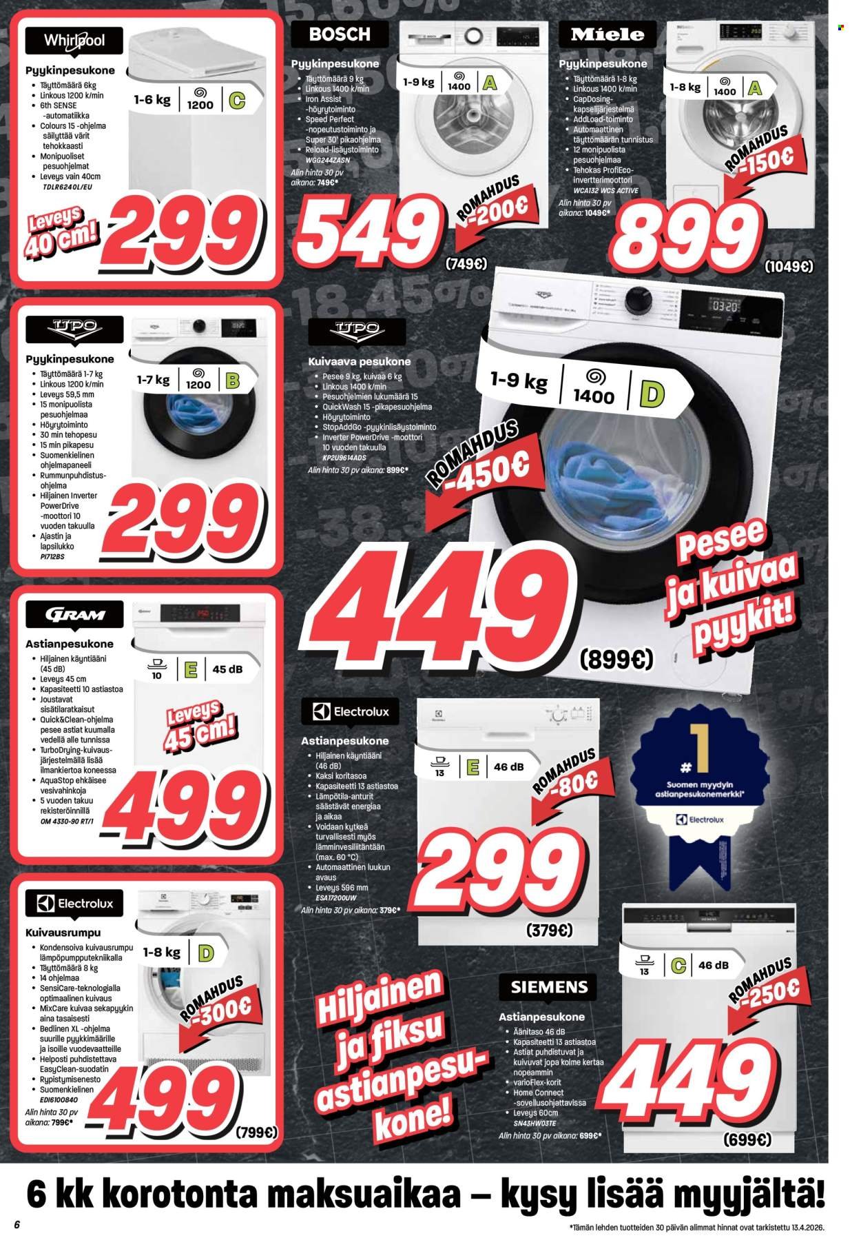 VEIKON KONE tarjoukset - Alkaen MA 20.4.2026