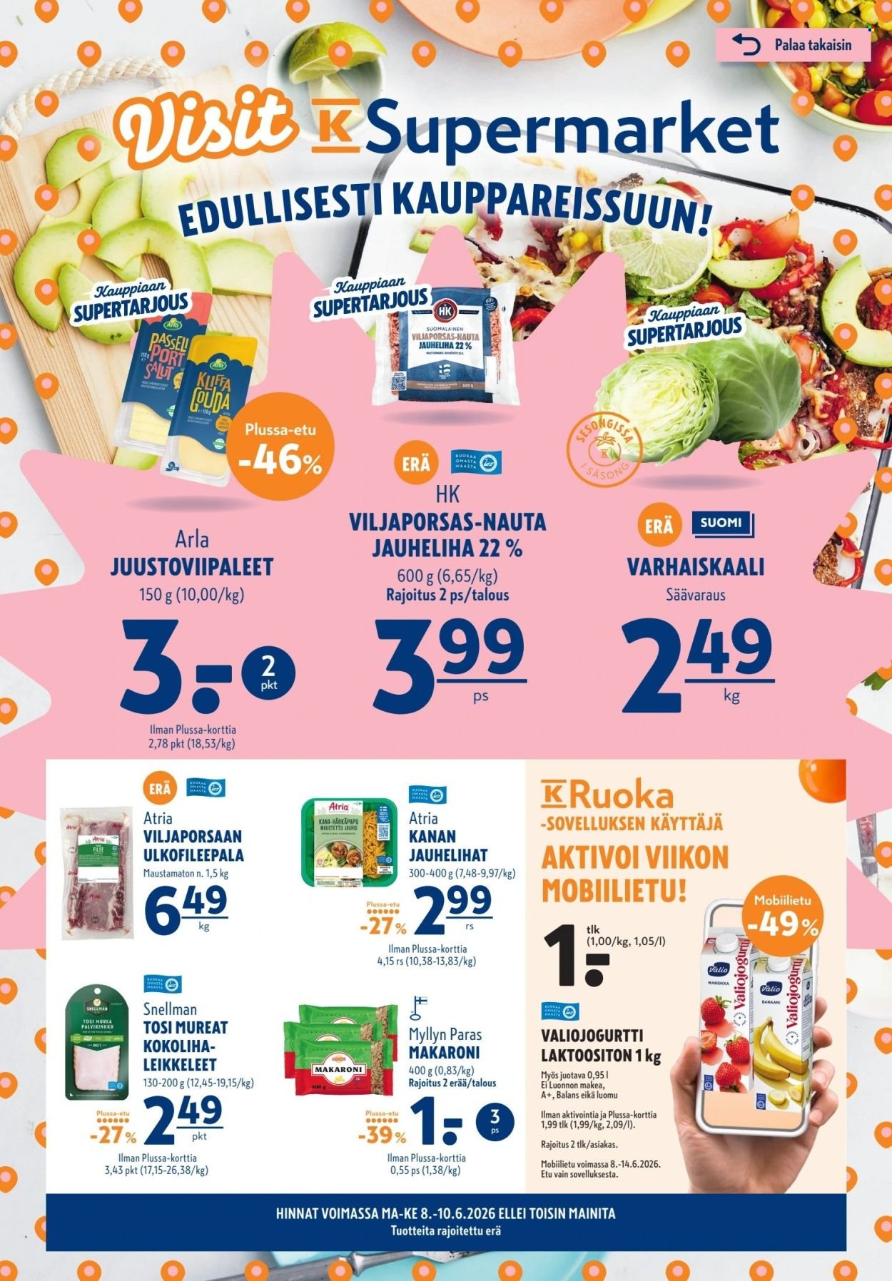 K-SUPERMARKET tarjoukset - Edullisesti kauppareissuun