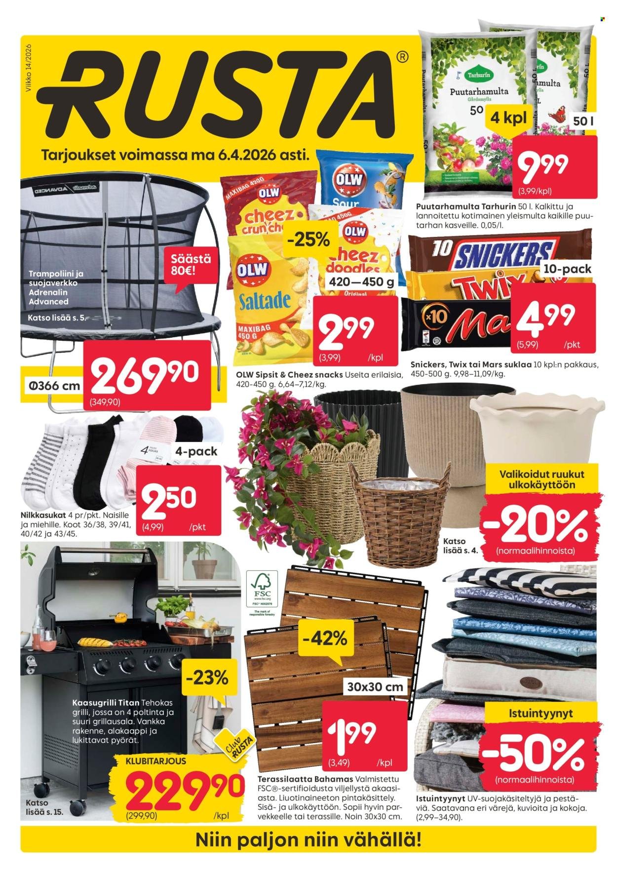 RUSTA tarjoukset - Alkaen MA 30.3.2026