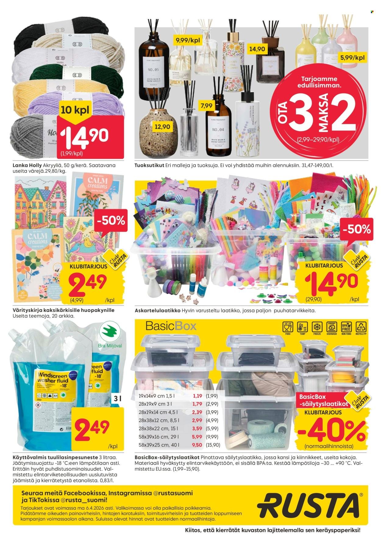 RUSTA tarjoukset - Alkaen MA 30.3.2026