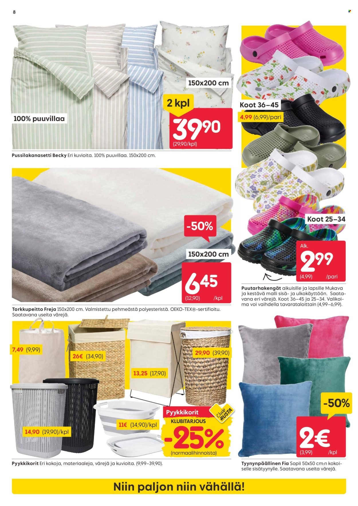 RUSTA tarjoukset - Alkaen MA 30.3.2026