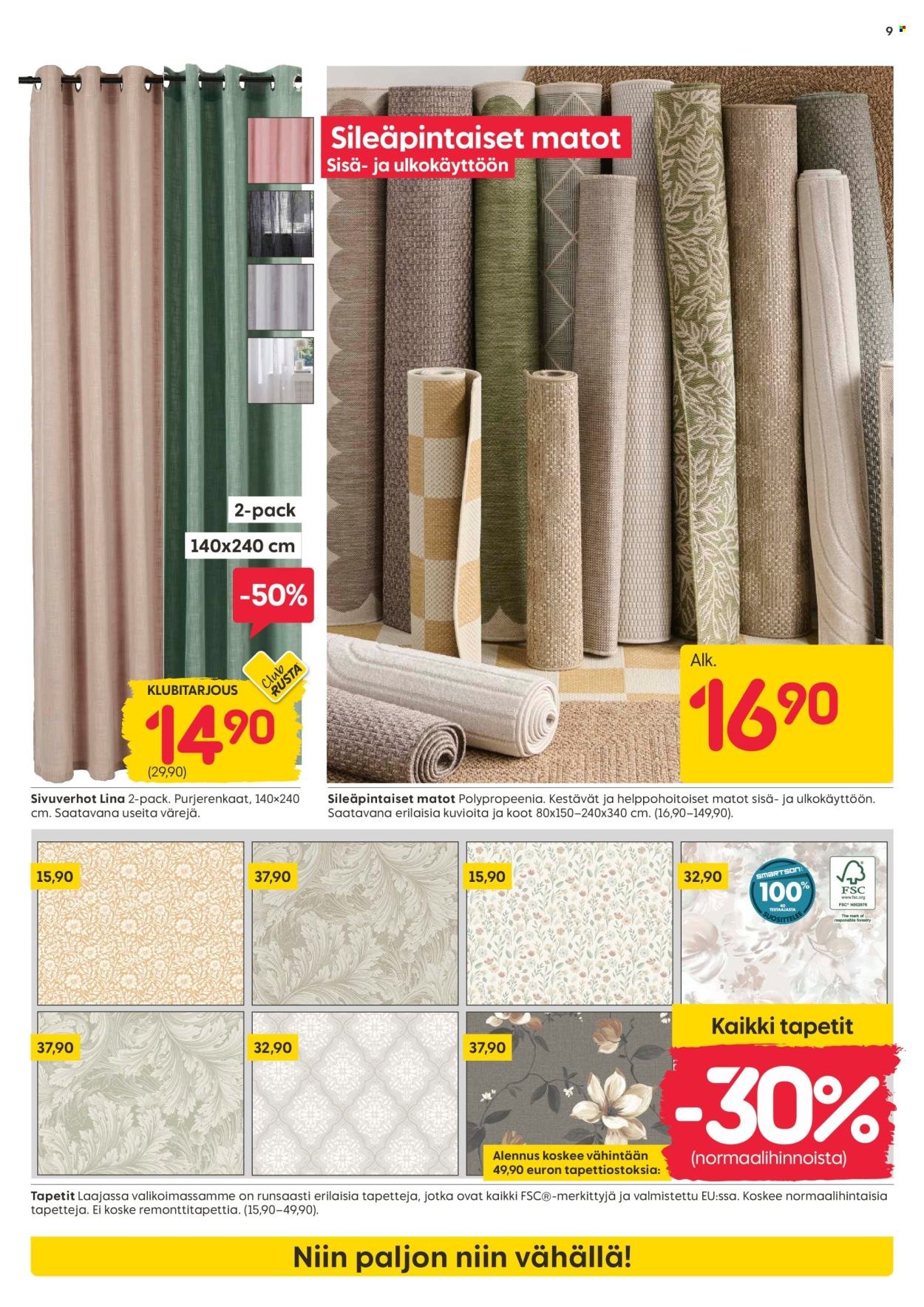 RUSTA tarjoukset - Alkaen MA 30.3.2026