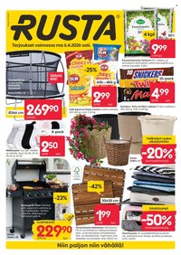RUSTA tarjoukset - Alkaen MA 30.3.2026