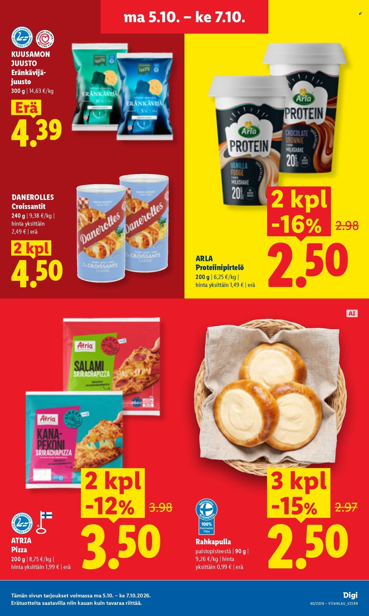 LIDL tarjoukset - Alkaen MA 5.10.2026