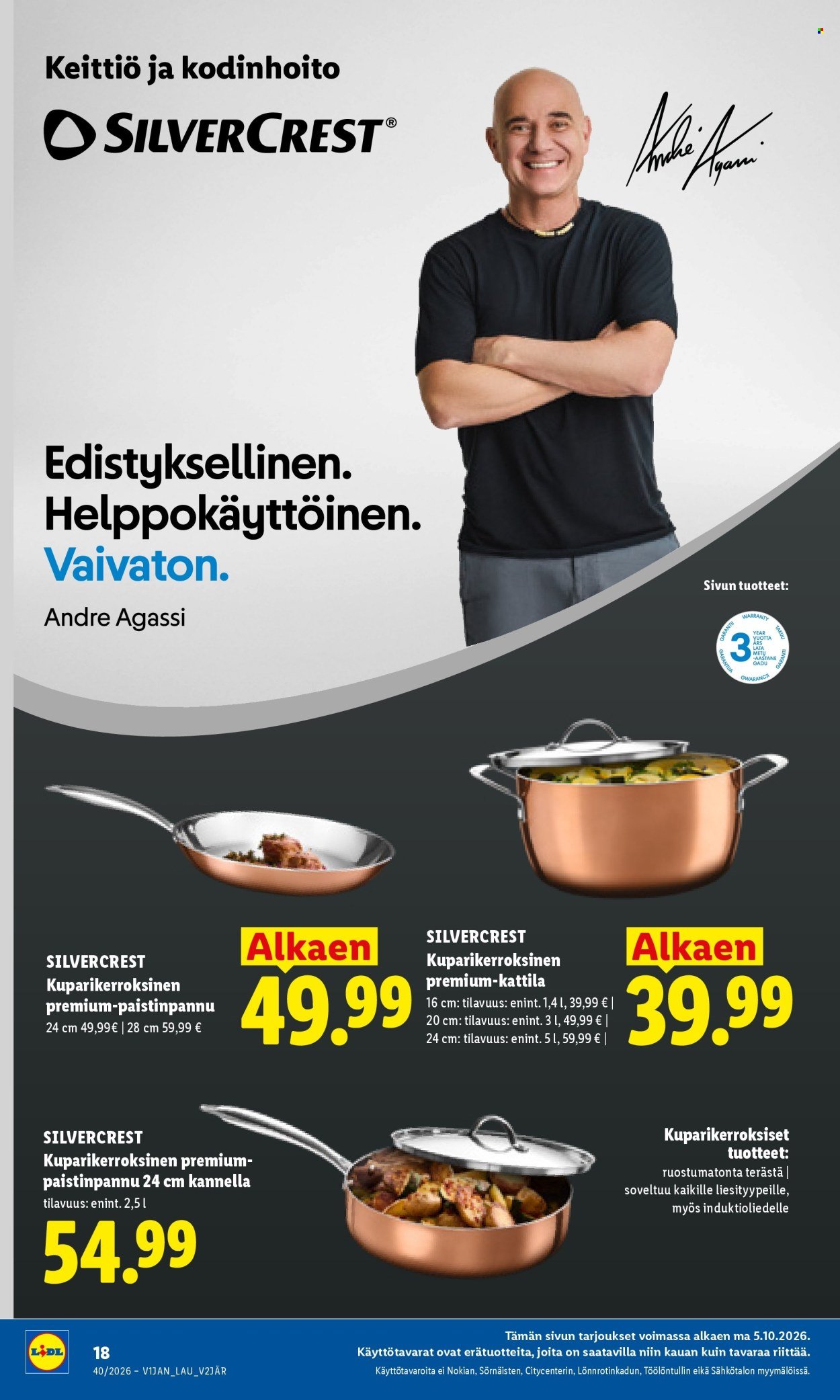 LIDL tarjoukset - Alkaen MA 5.10.2026