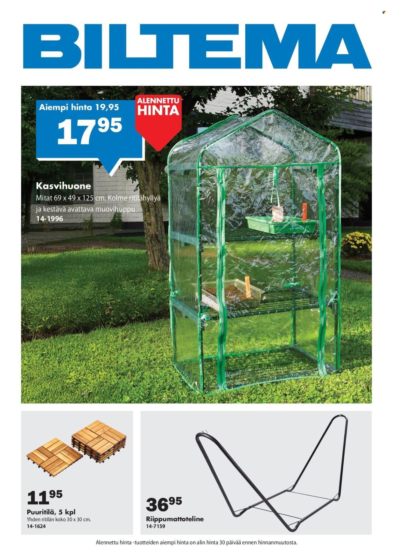 BILTEMA tarjoukset - Huhtikuu 2026