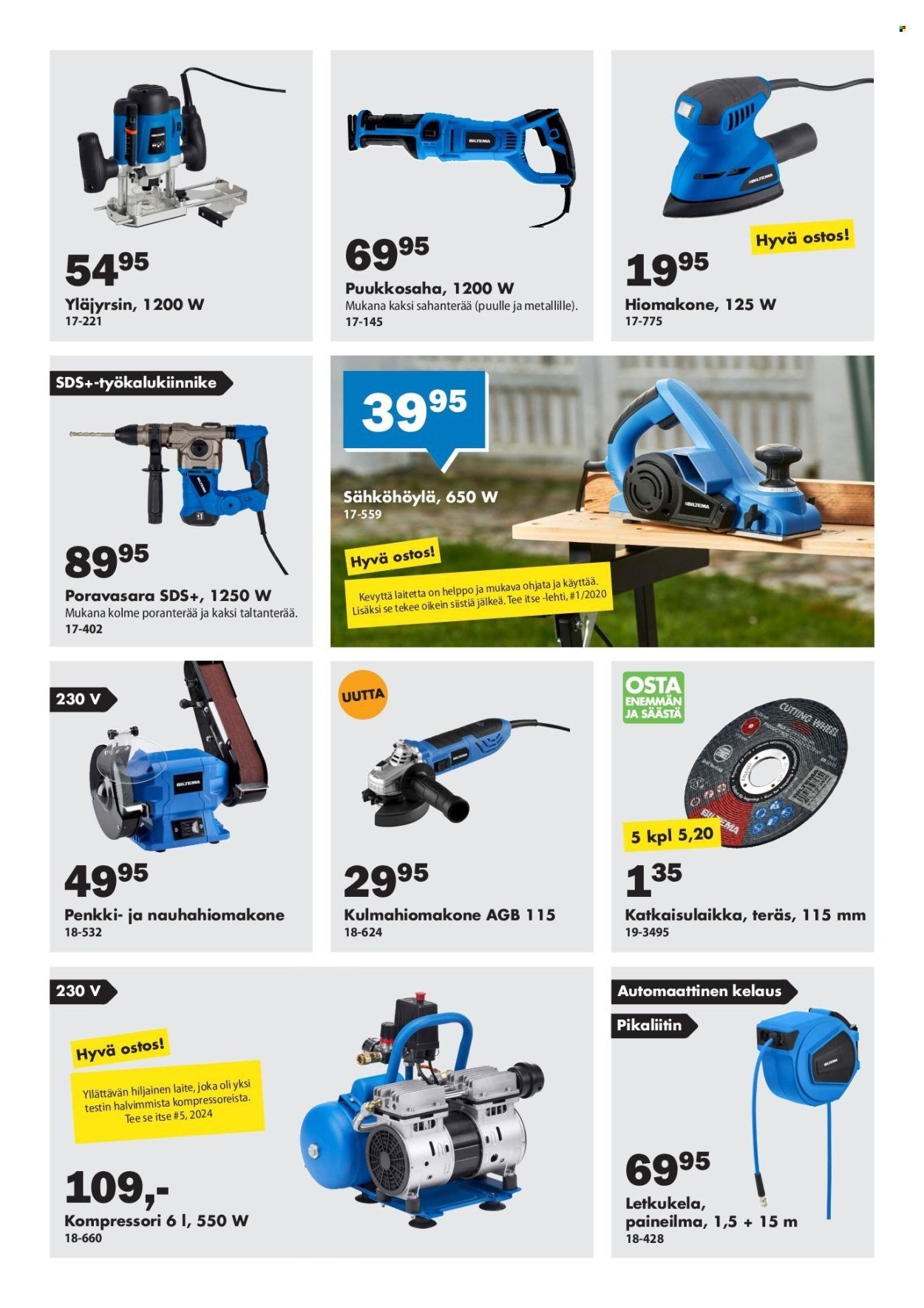 BILTEMA tarjoukset - Huhtikuu 2026