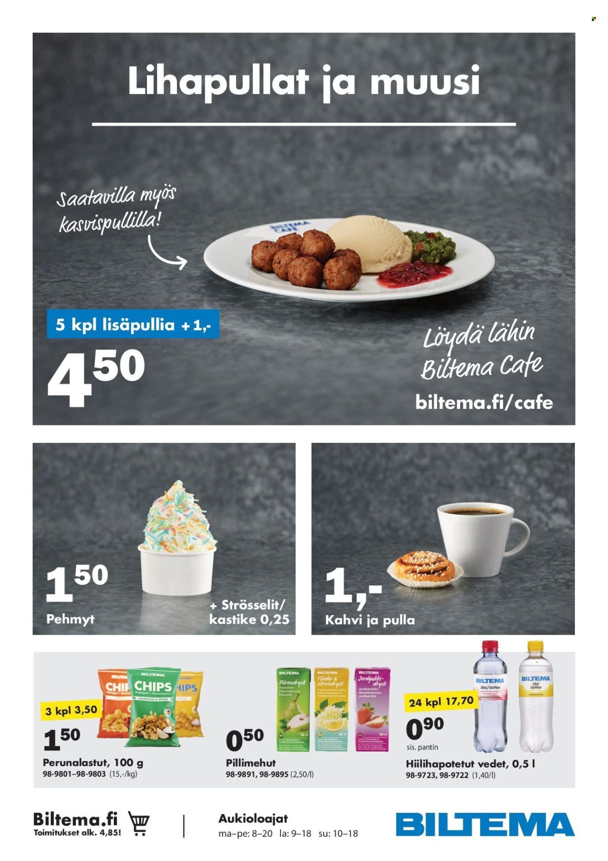 BILTEMA tarjoukset - Huhtikuu 2026