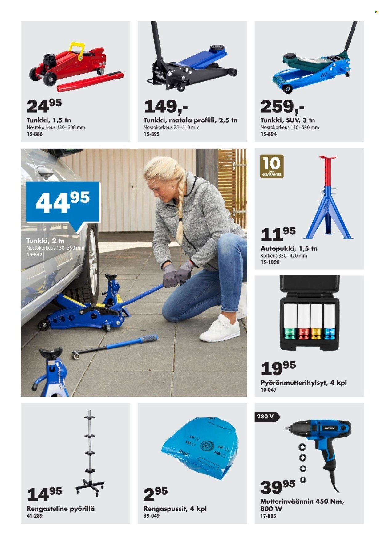 BILTEMA tarjoukset - Huhtikuu 2026