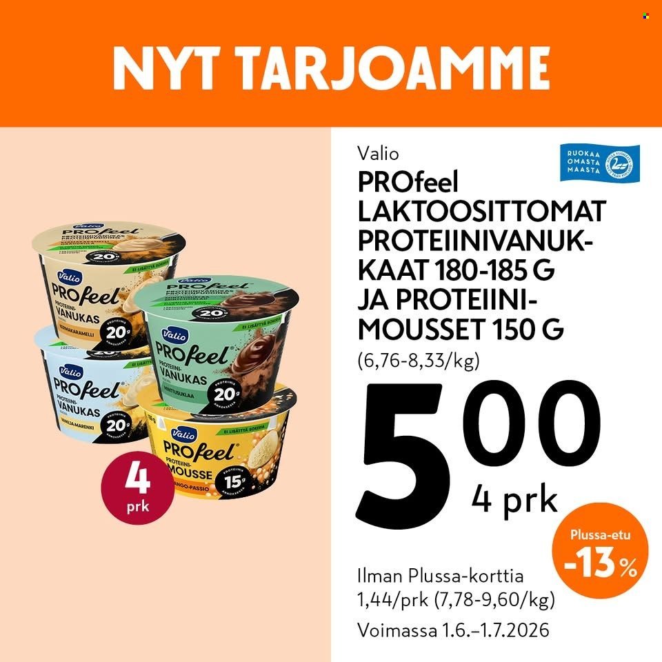 K-MARKET tarjoukset - Alkaen MA 1.6.2026