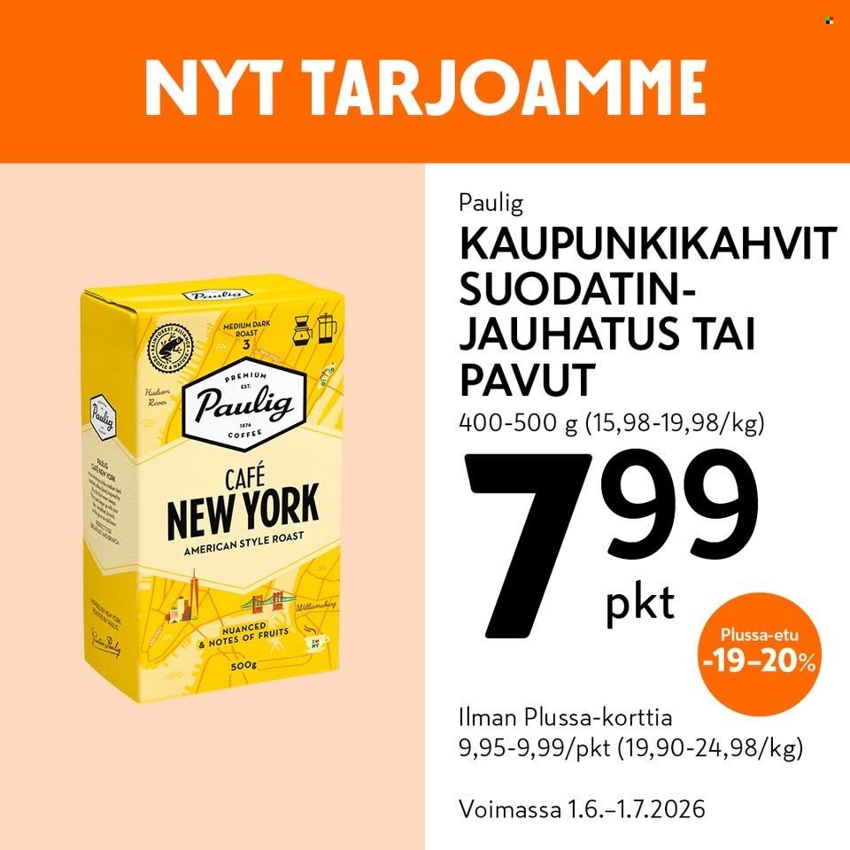 K-MARKET tarjoukset - Alkaen MA 1.6.2026