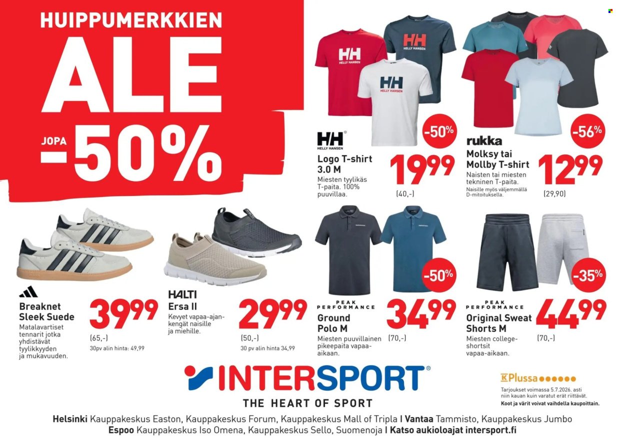 INTERSPORT tarjoukset - Helsingin Sanomat