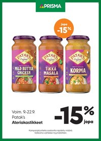 PRISMA tarjoukset - Alkaen KE 9.9.2026