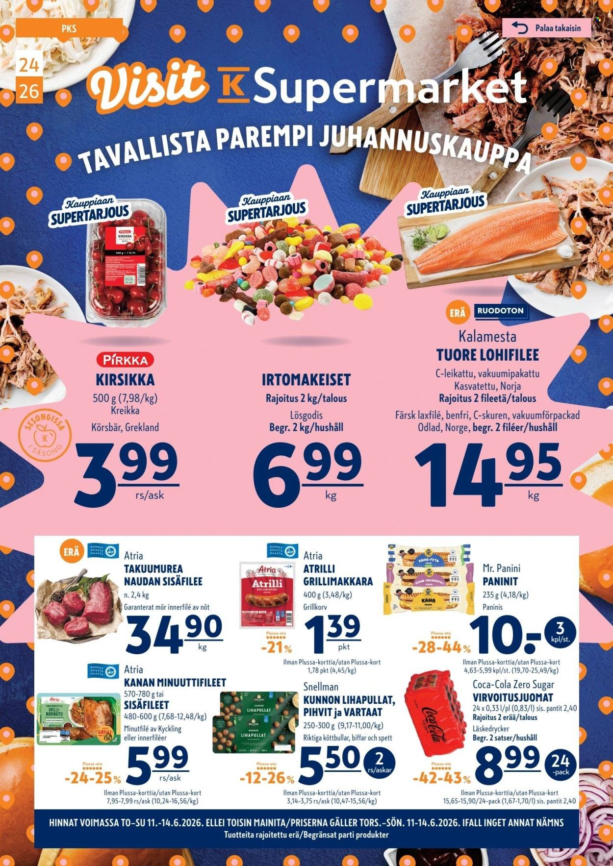 K-SUPERMARKET tarjoukset - Tavallista parempi juhannuskauppa
