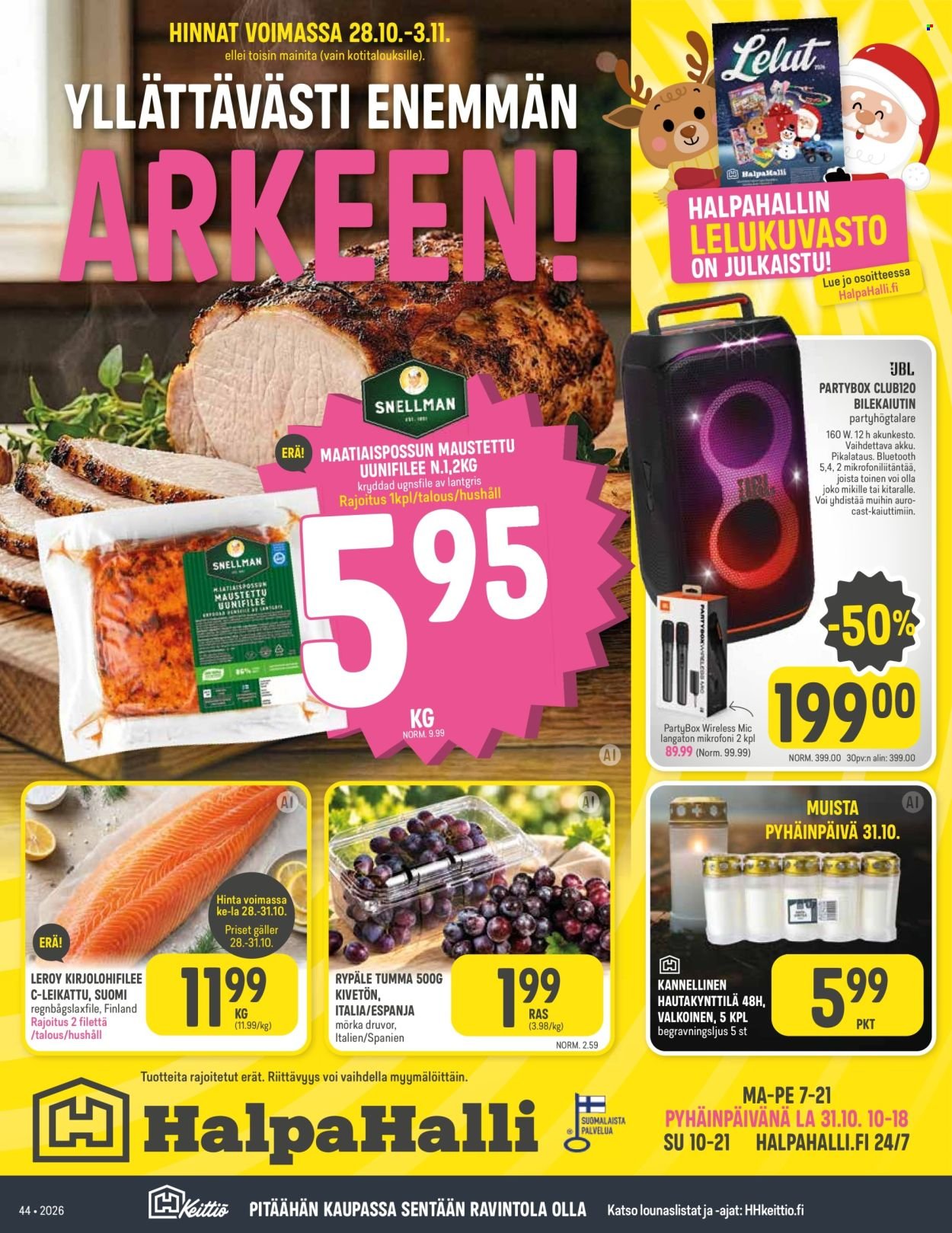 HALPAHALLI tarjoukset - Uusin tarjouslehtemme