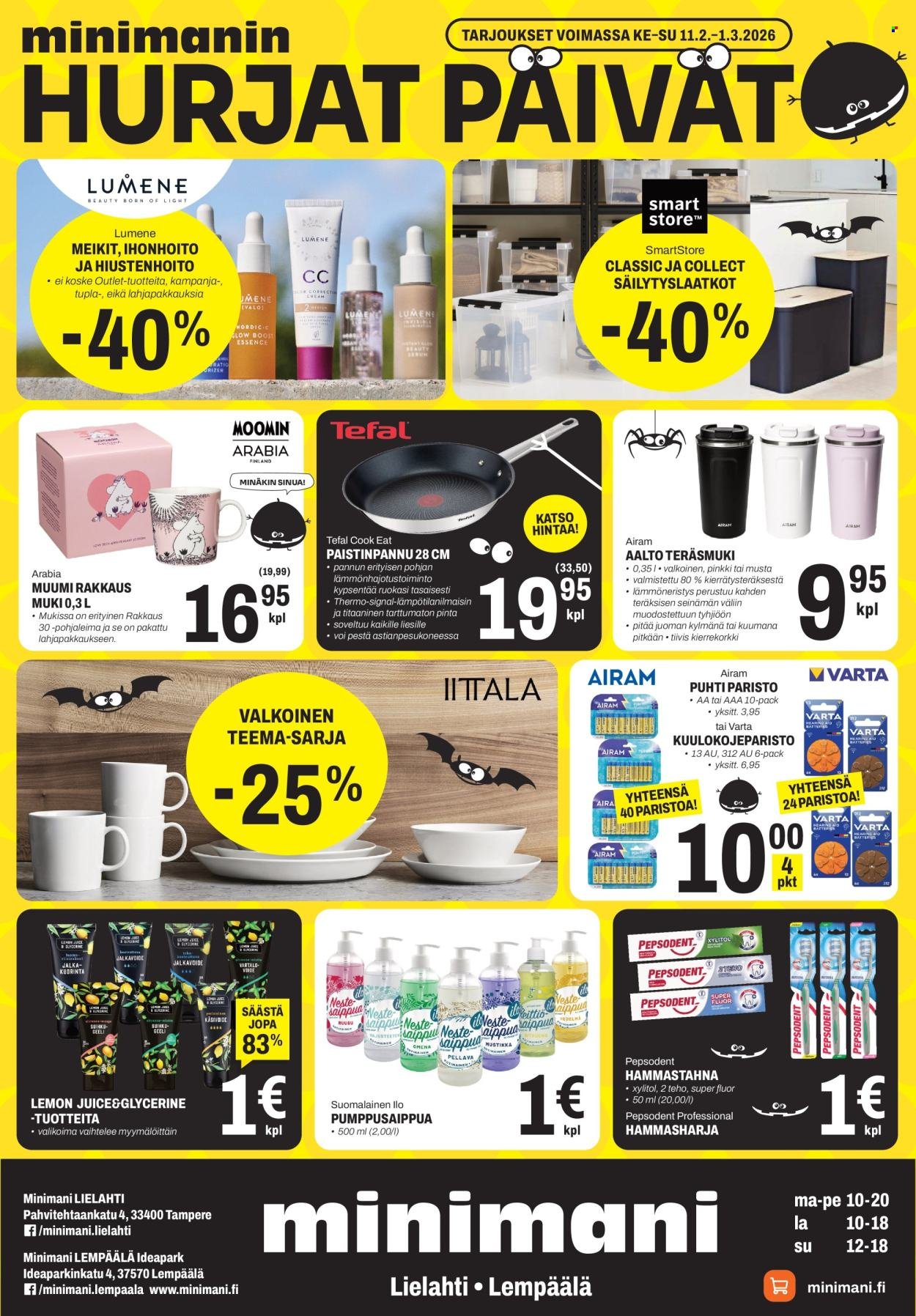 MINIMANI tarjoukset - Alkaen KE 11.2.2026