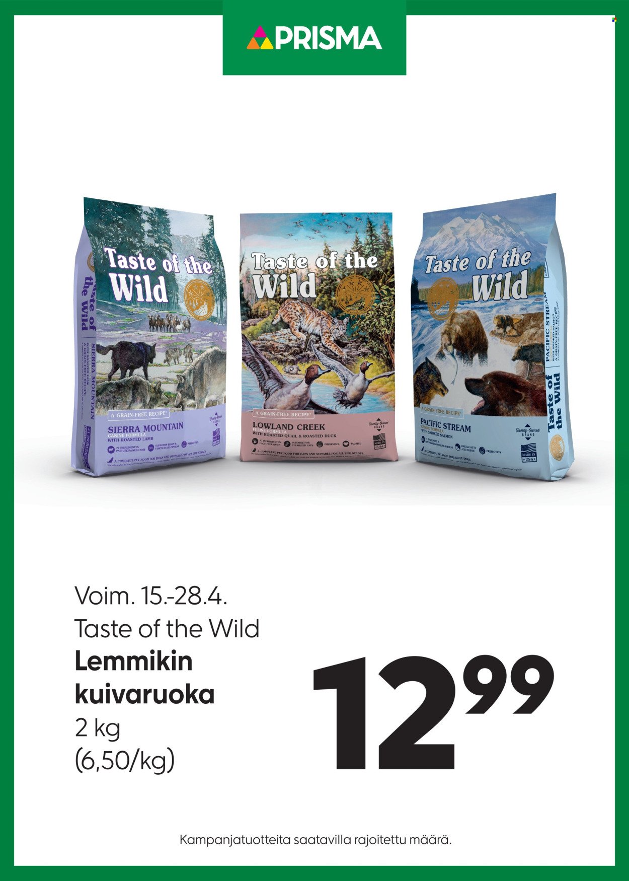 PRISMA tarjoukset - Alkaen KE 15.4.2026