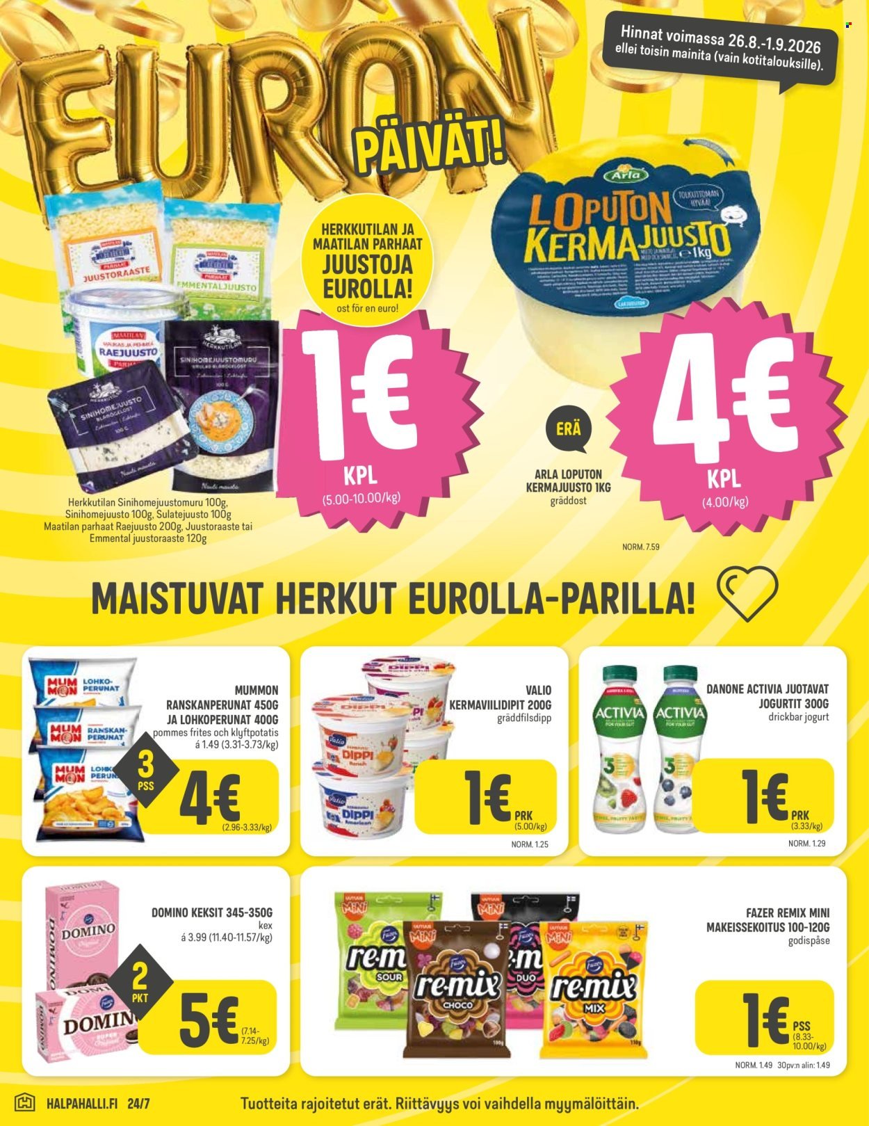 HALPAHALLI tarjoukset - Uusin tarjouslehtemme