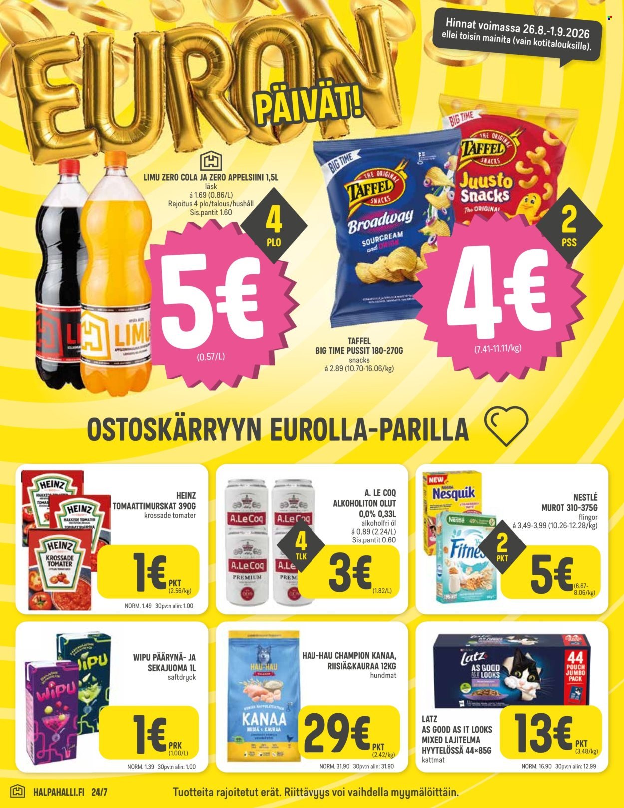HALPAHALLI tarjoukset - Uusin tarjouslehtemme
