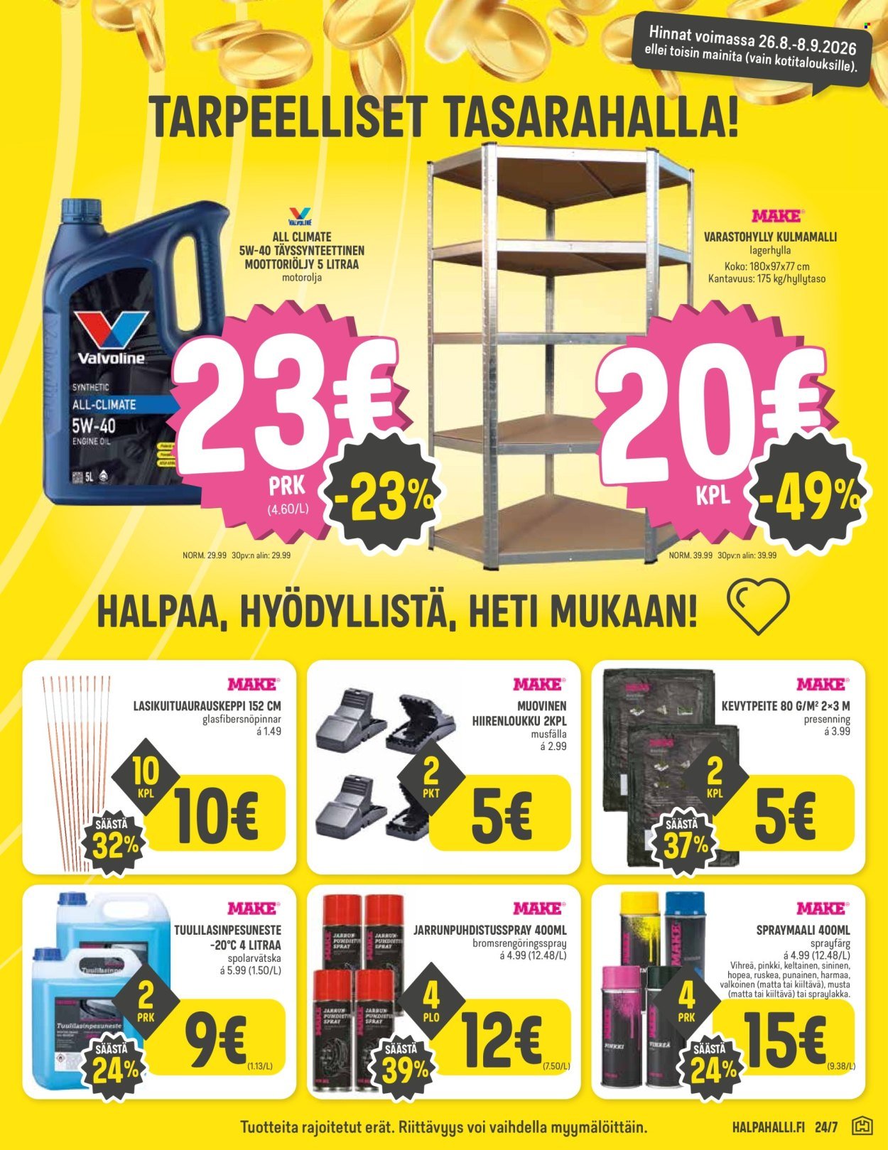 HALPAHALLI tarjoukset - Uusin tarjouslehtemme