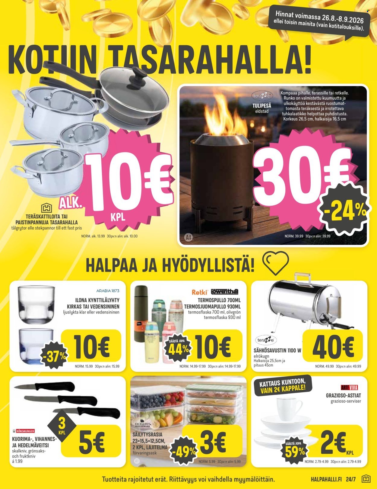 HALPAHALLI tarjoukset - Uusin tarjouslehtemme