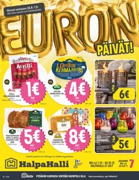 HALPAHALLI tarjoukset - Uusin tarjouslehtemme
