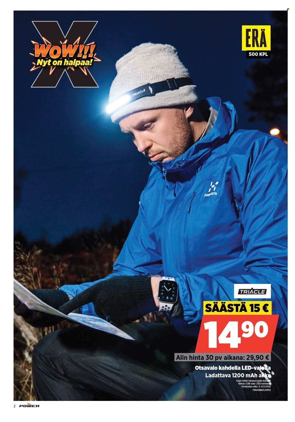 POWER tarjoukset - Syyskuu 2026