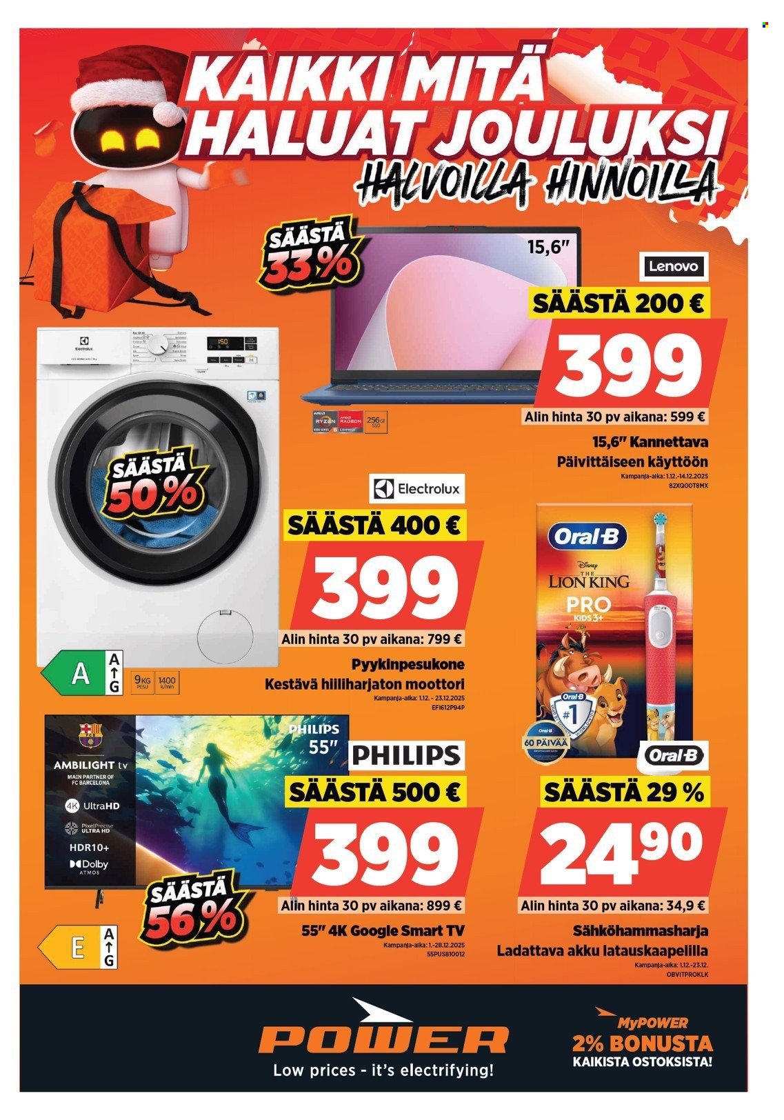 POWER tarjoukset - Joulukuu 2025