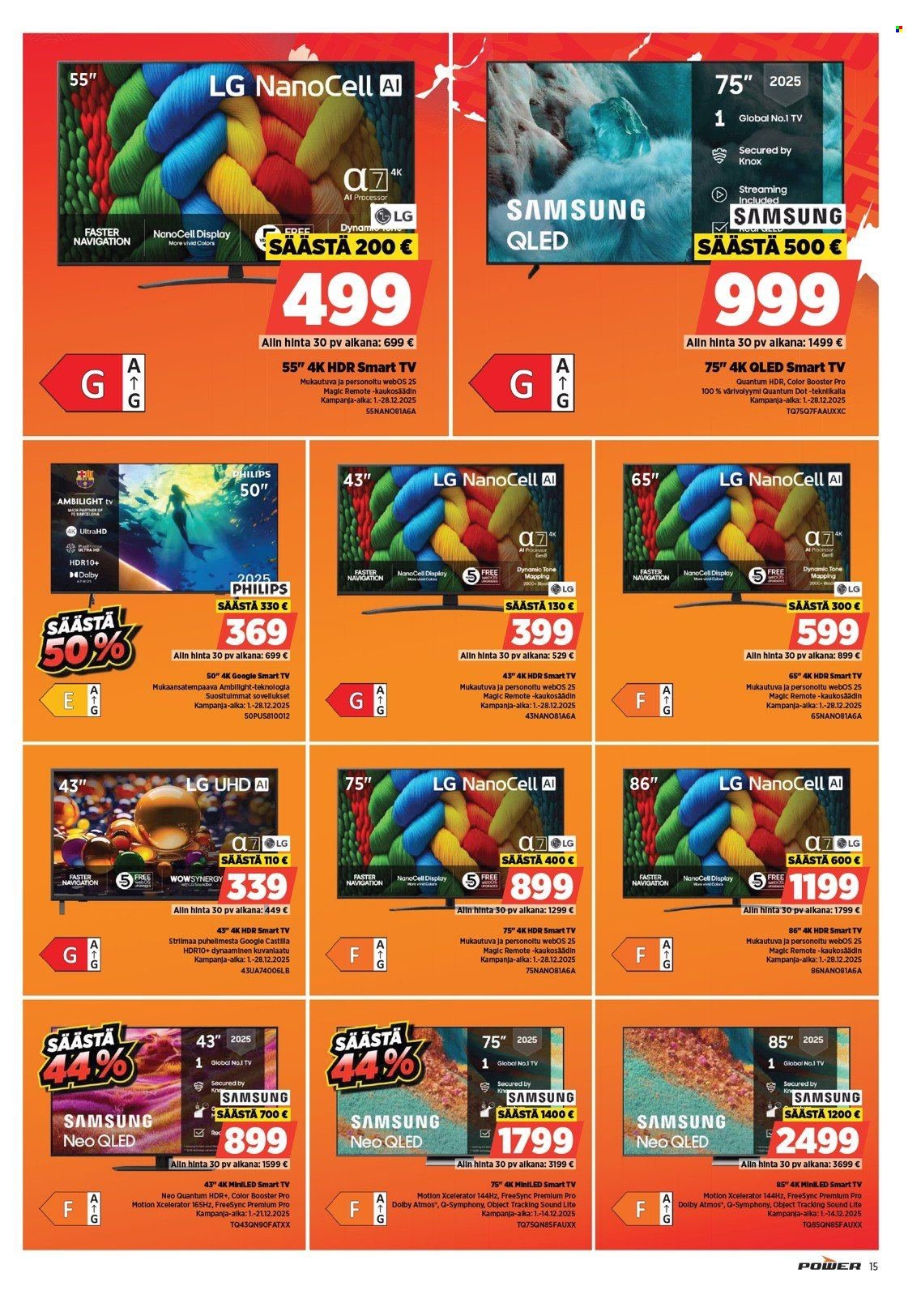 POWER tarjoukset - Joulukuu 2025