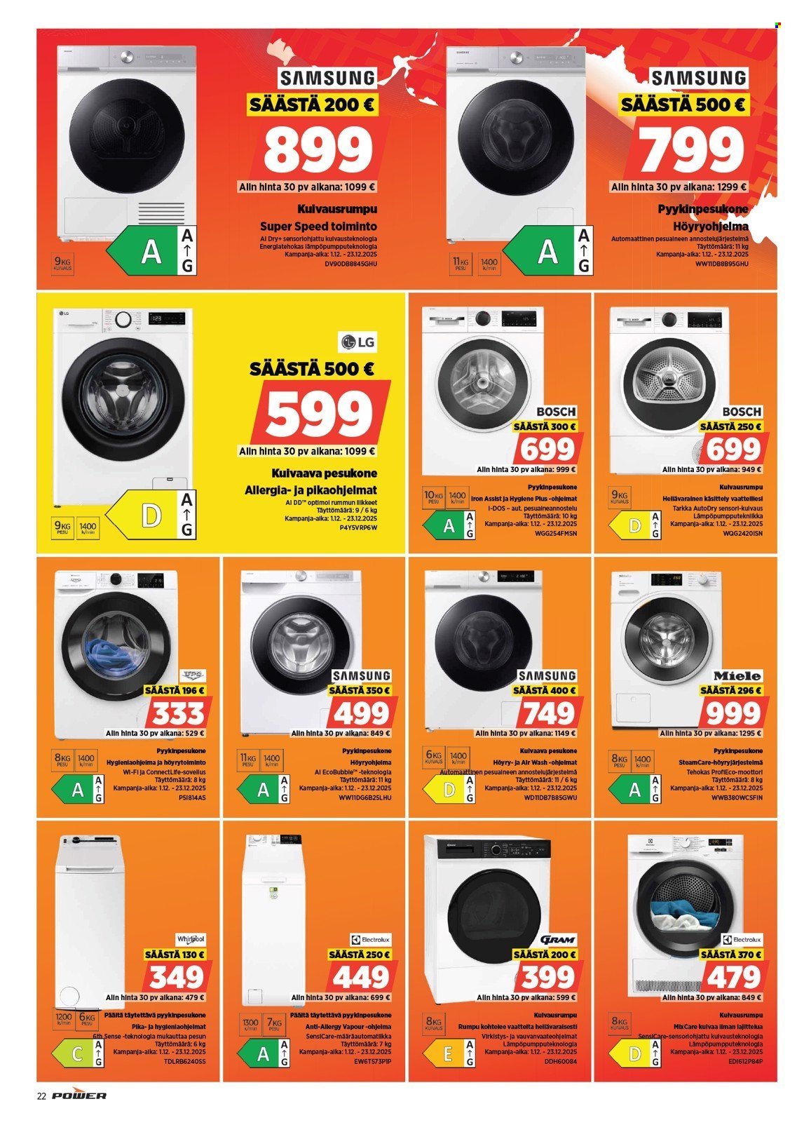 POWER tarjoukset - Joulukuu 2025