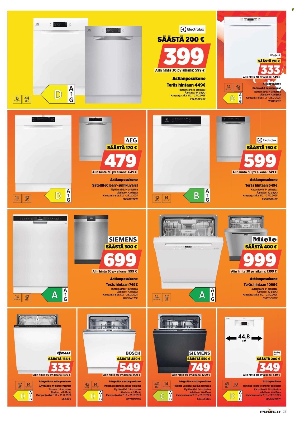 POWER tarjoukset - Joulukuu 2025