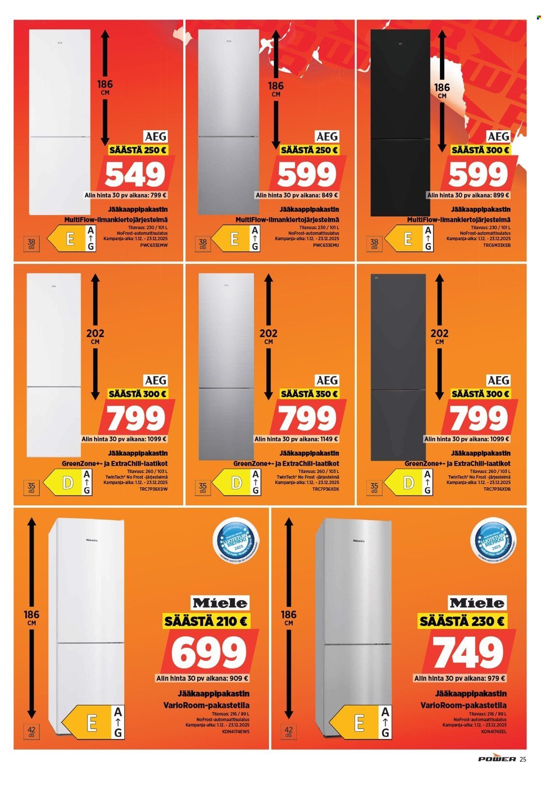 POWER tarjoukset - Joulukuu 2025
