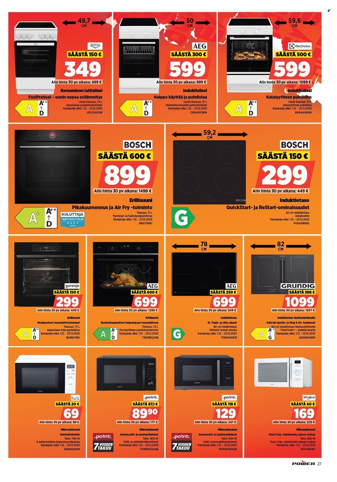 POWER tarjoukset - Joulukuu 2025