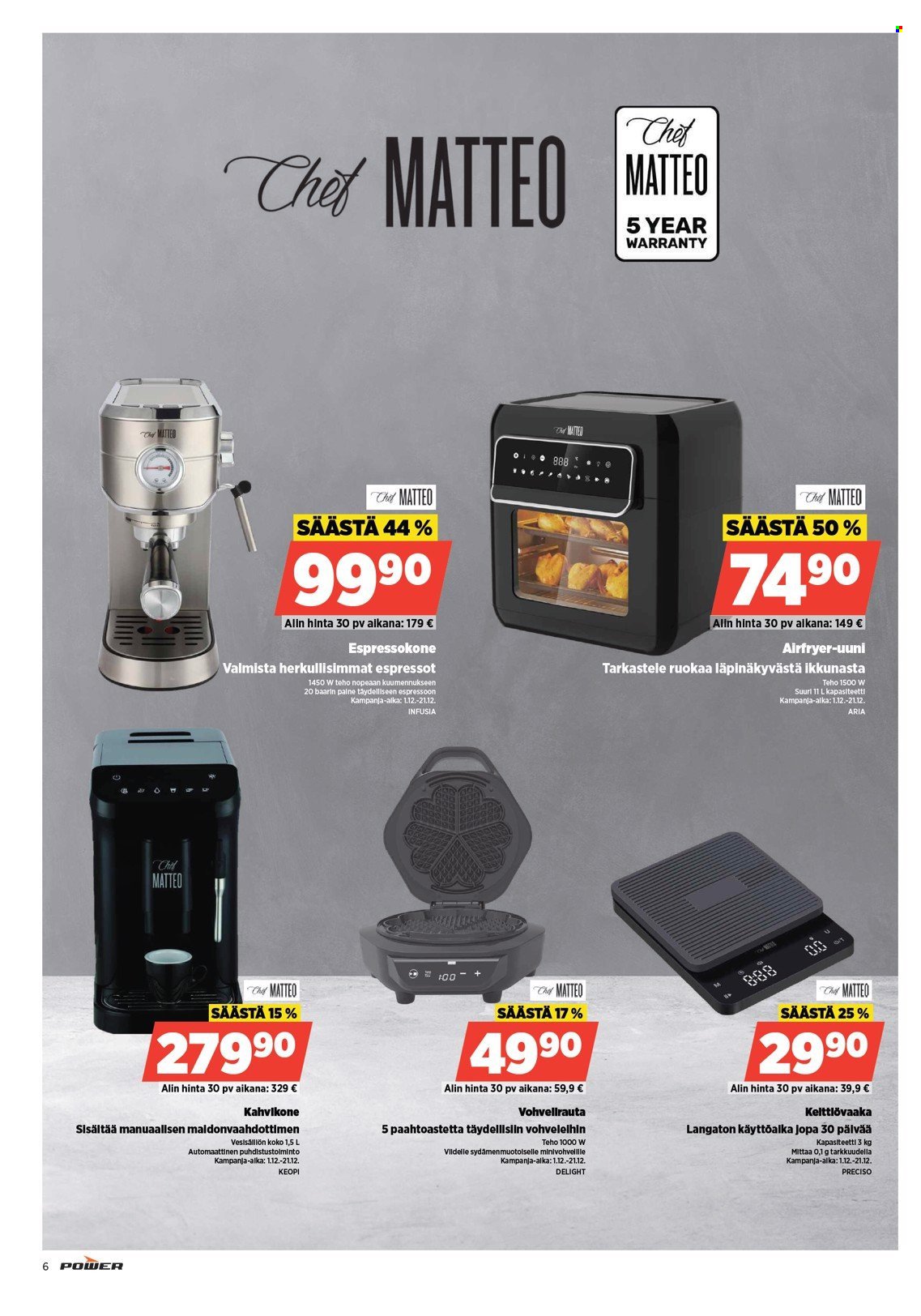 POWER tarjoukset - Joulukuu 2025