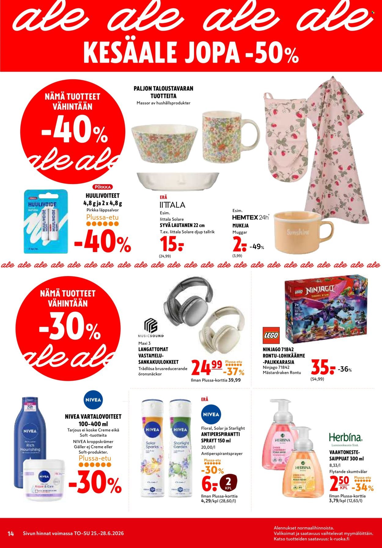 K-CITYMARKET tarjoukset - Alkaen TO 25.6.2026