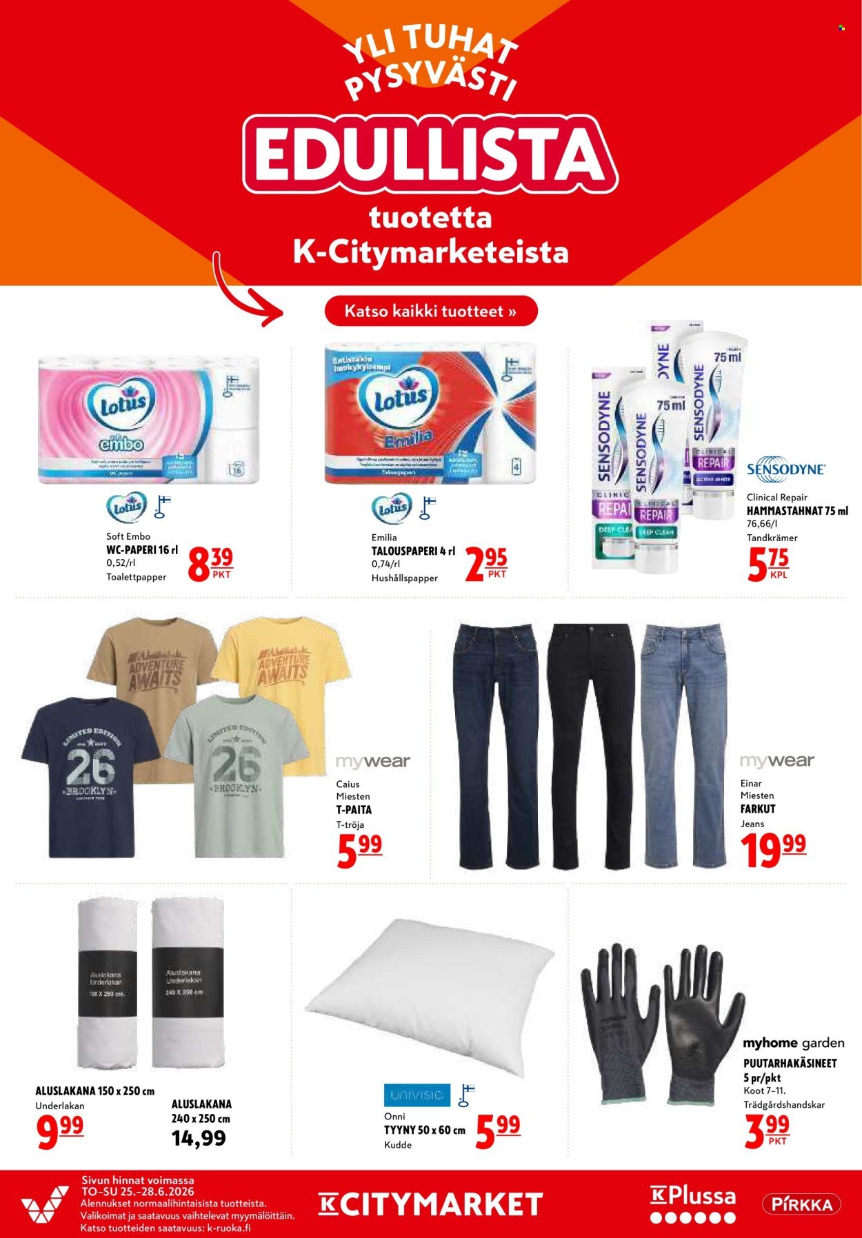 K-CITYMARKET tarjoukset - Alkaen TO 25.6.2026