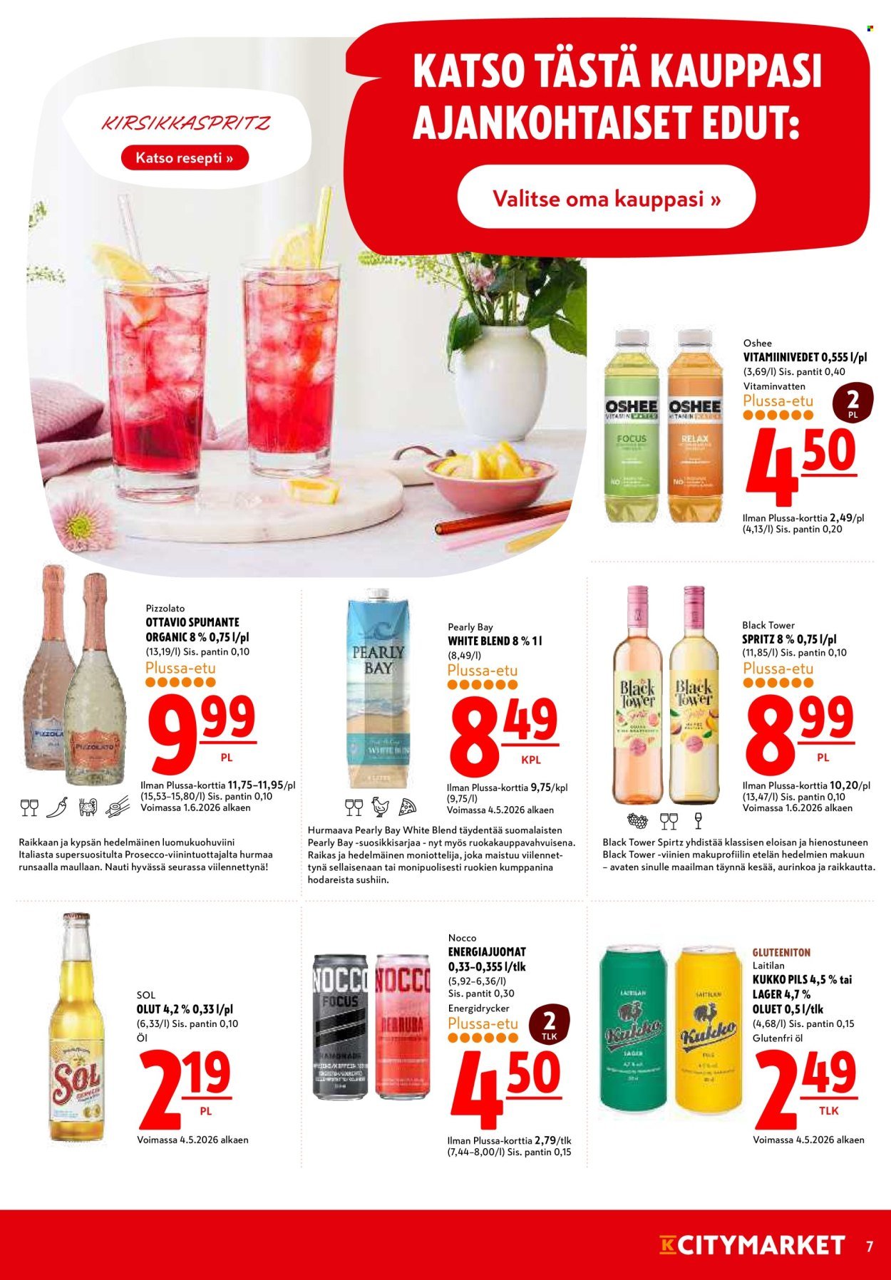K-CITYMARKET tarjoukset - Alkaen TO 25.6.2026