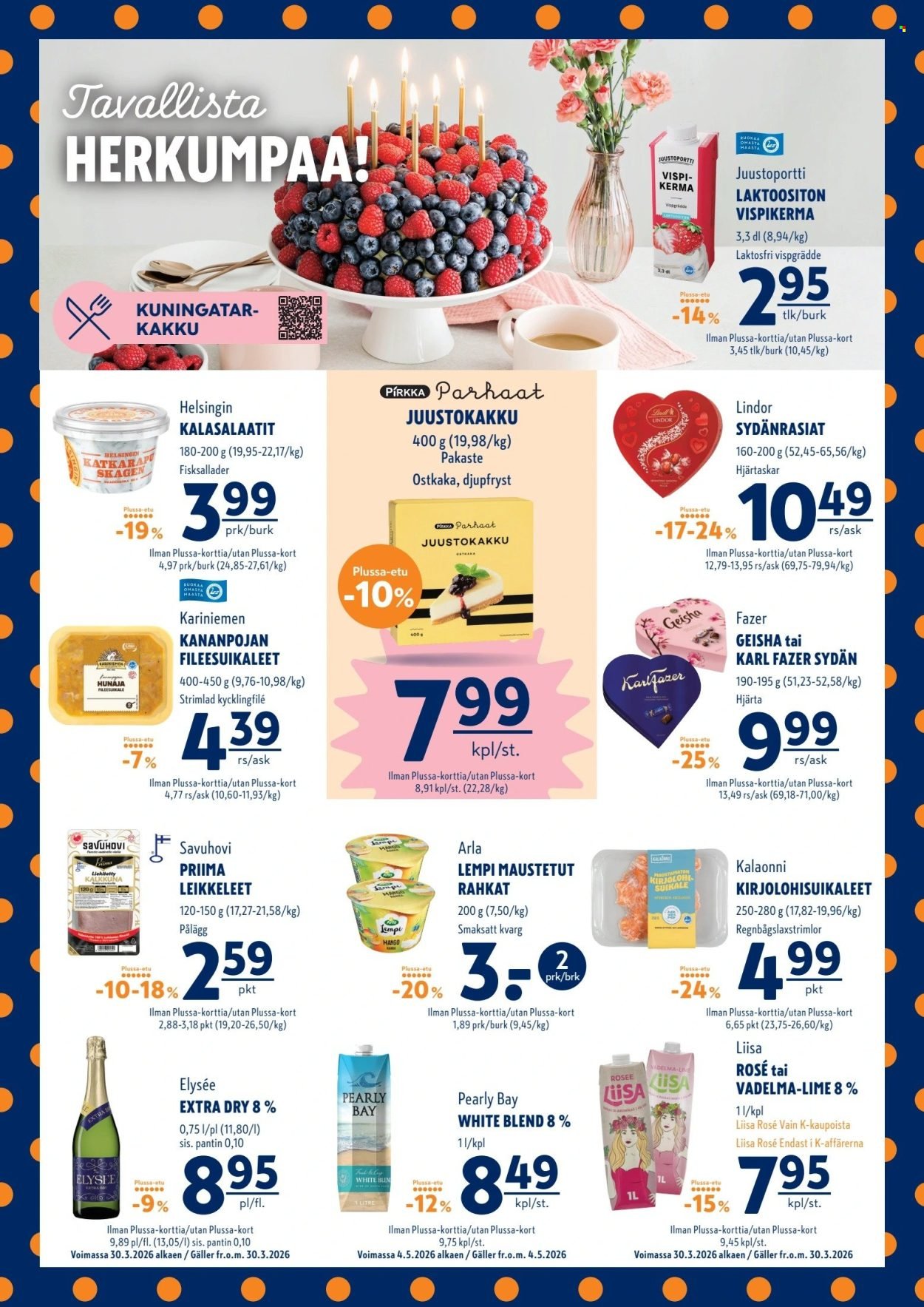 K-SUPERMARKET tarjoukset - Tavallista parempaa ja äitienpäivään