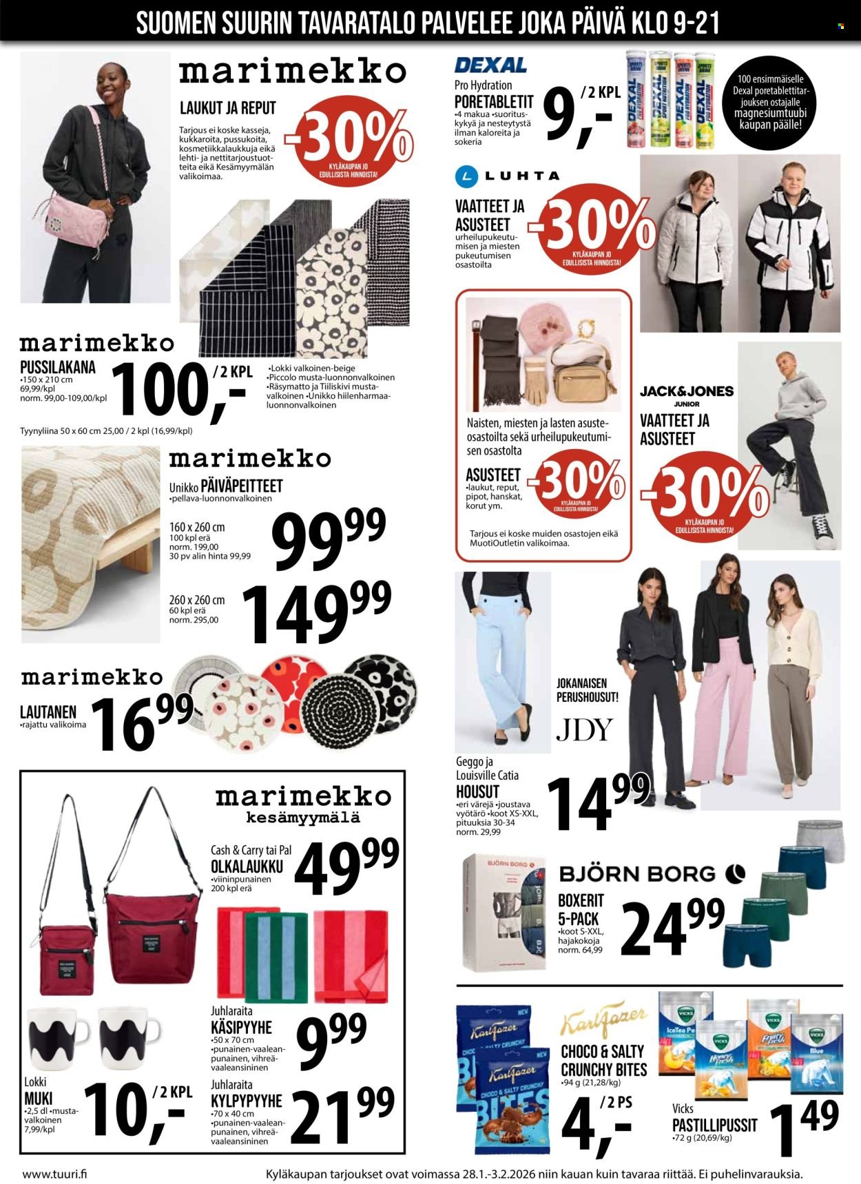 TUURI tarjoukset - Alkaen KE 28.1.2026